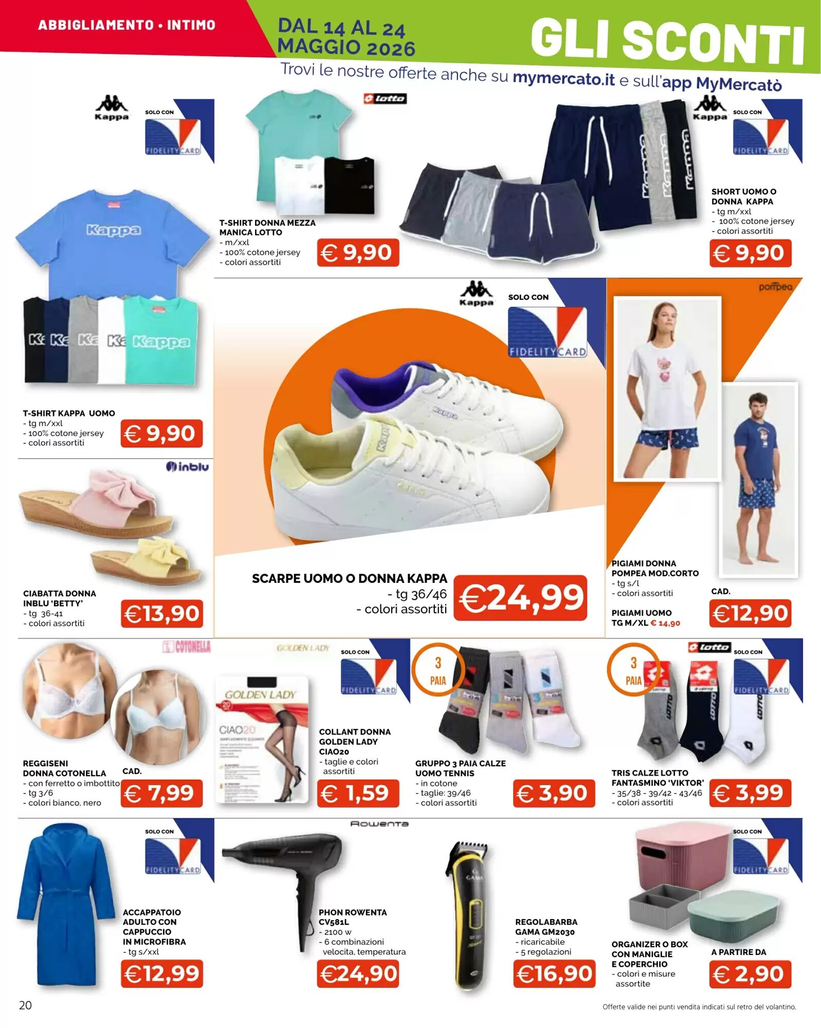 Volantino promozionale Mercatò Big  valide dal 14/05/2026 - Pagina 20.
