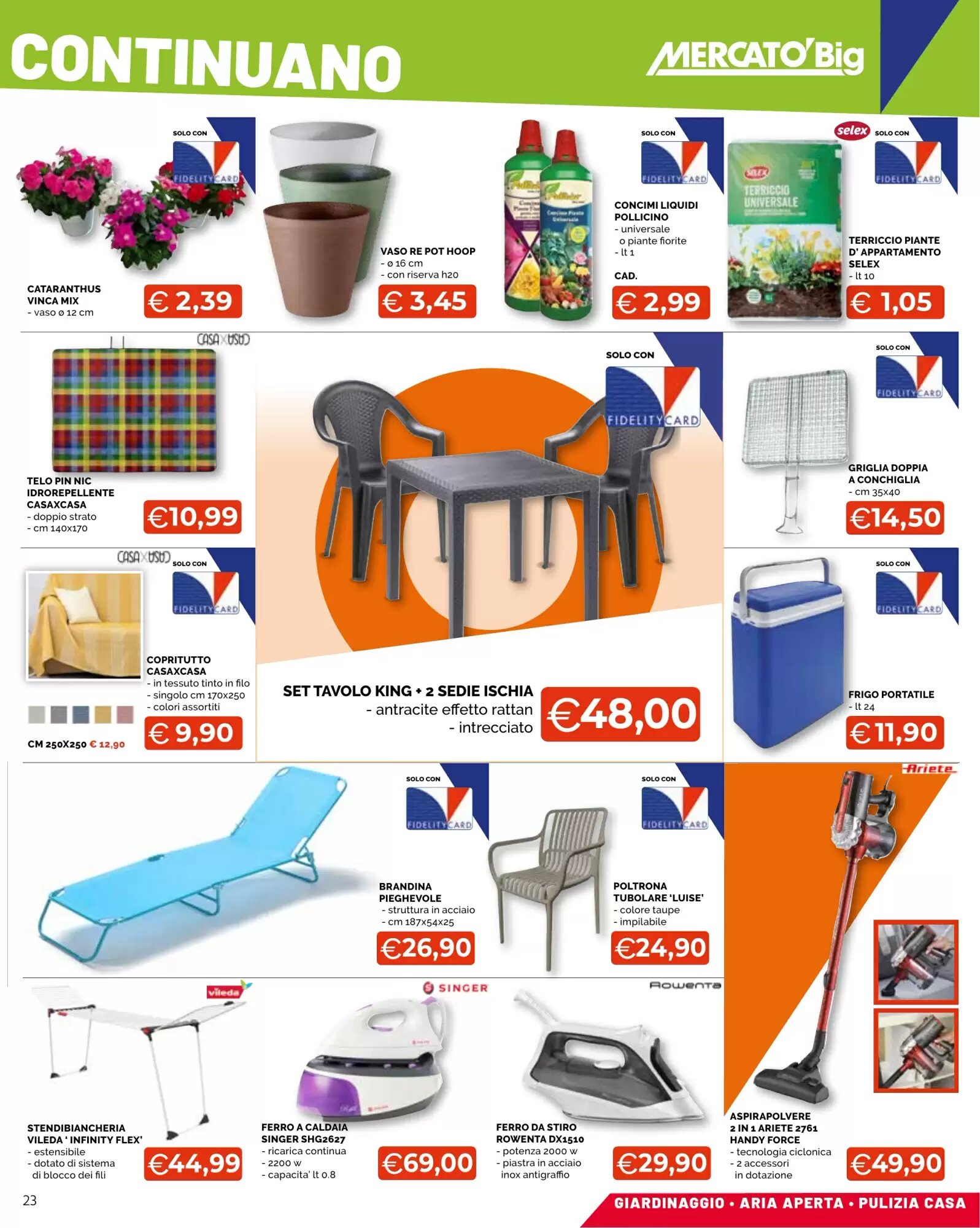 Volantino promozionale Mercatò Big  valide dal 14/05/2026 - Pagina 23.