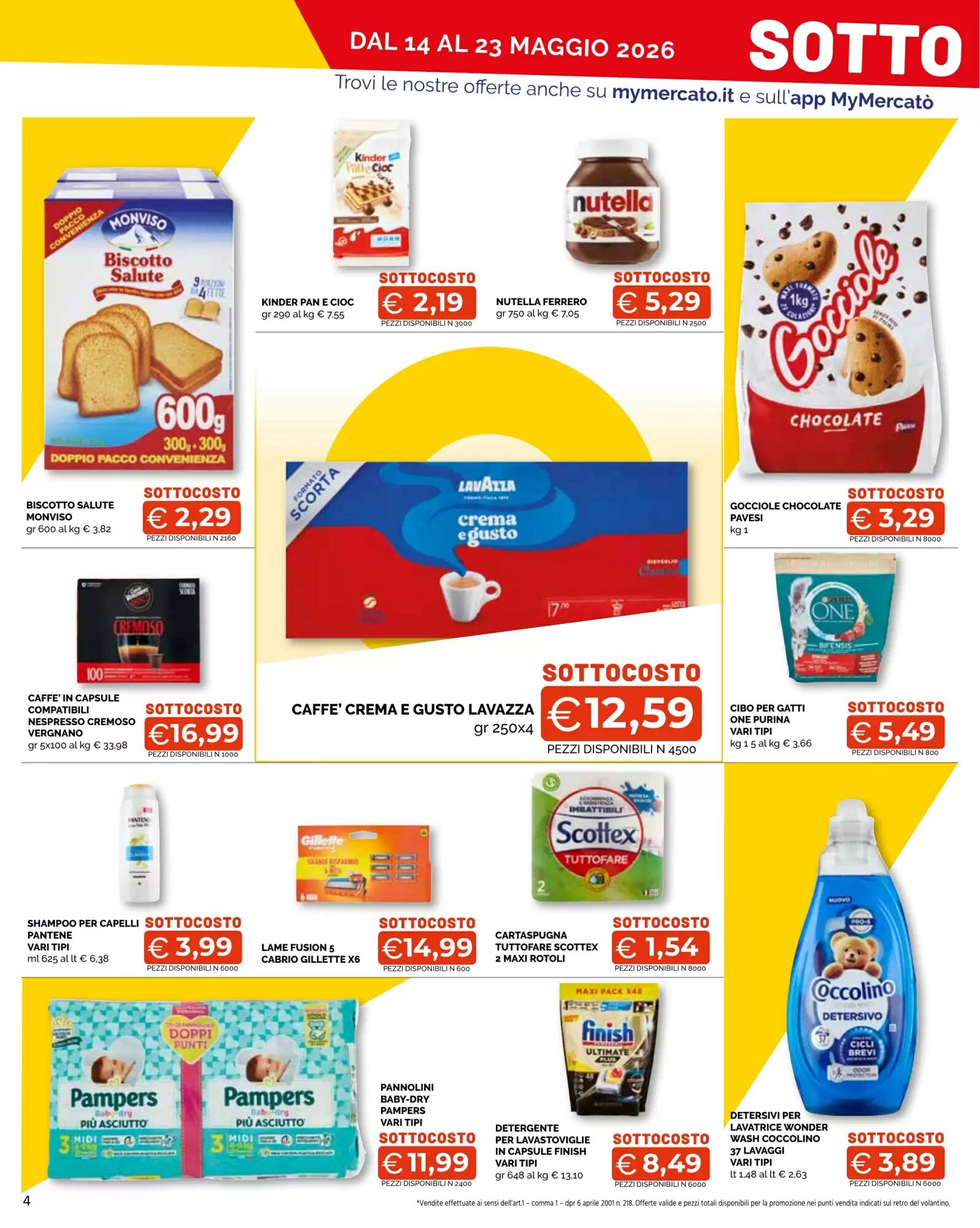 Volantino promozionale Mercatò Big  valide dal 14/05/2026 - Pagina 4.