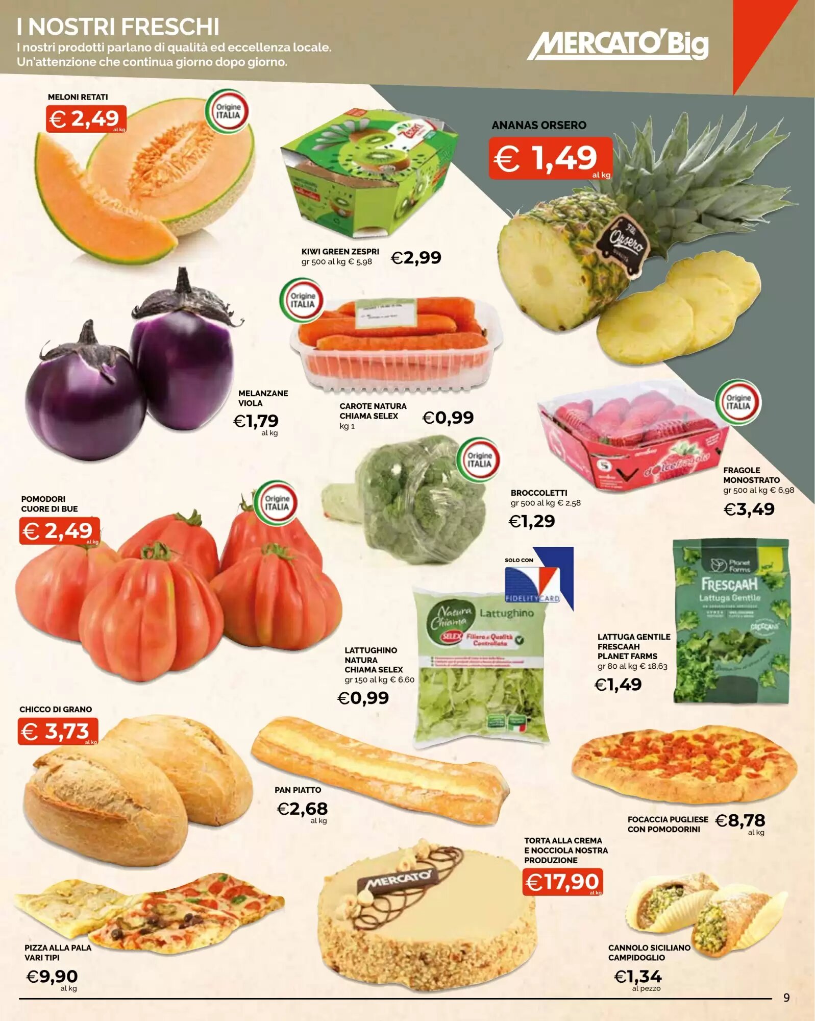 Volantino promozionale Mercatò Big  valide dal 14/05/2026 - Pagina 9.