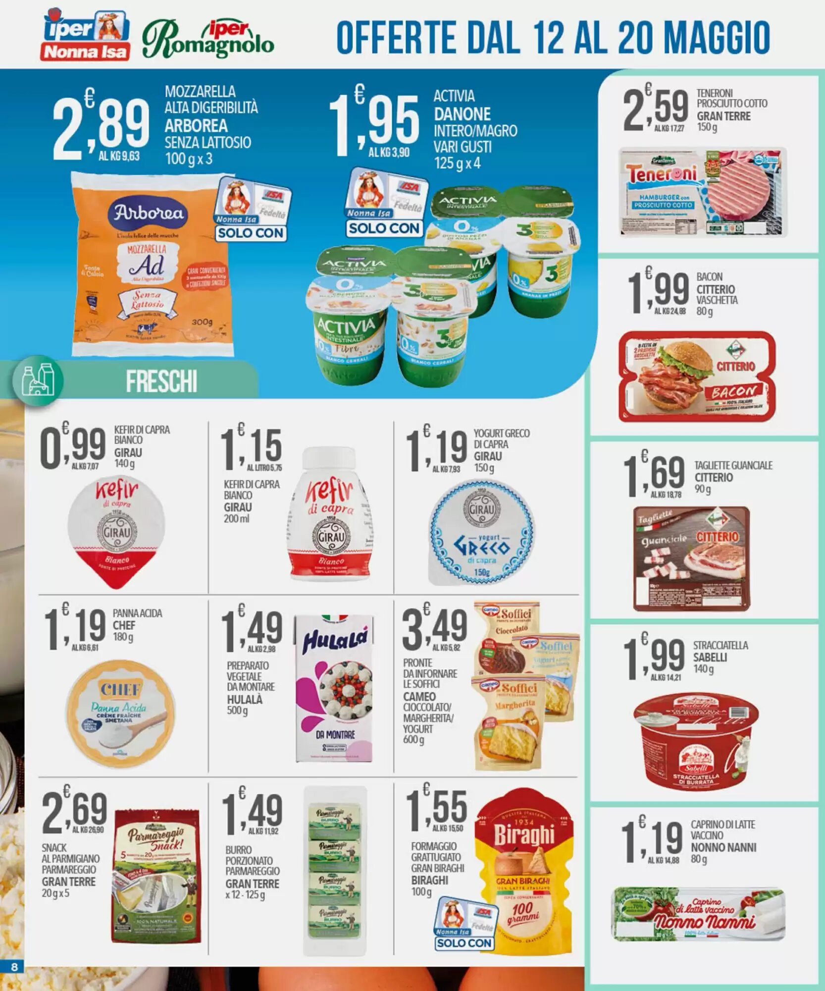 Volantino promozionale Iper Nonna Isa  valide dal 14/05/2026 - Pagina 8.