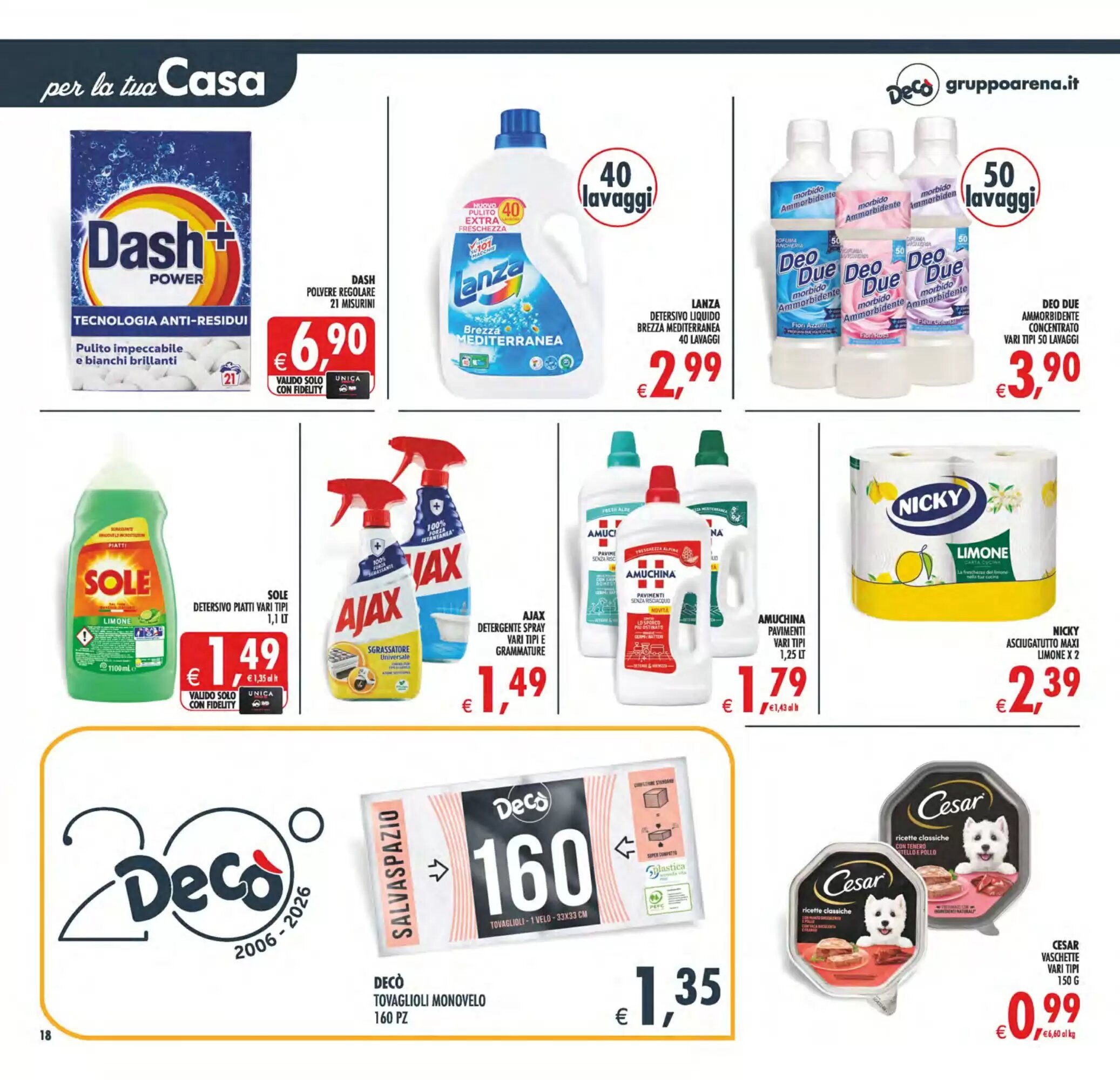 Volantino promozionale Deco Maxistore  valide dal 14/05/2026 - Pagina 18.