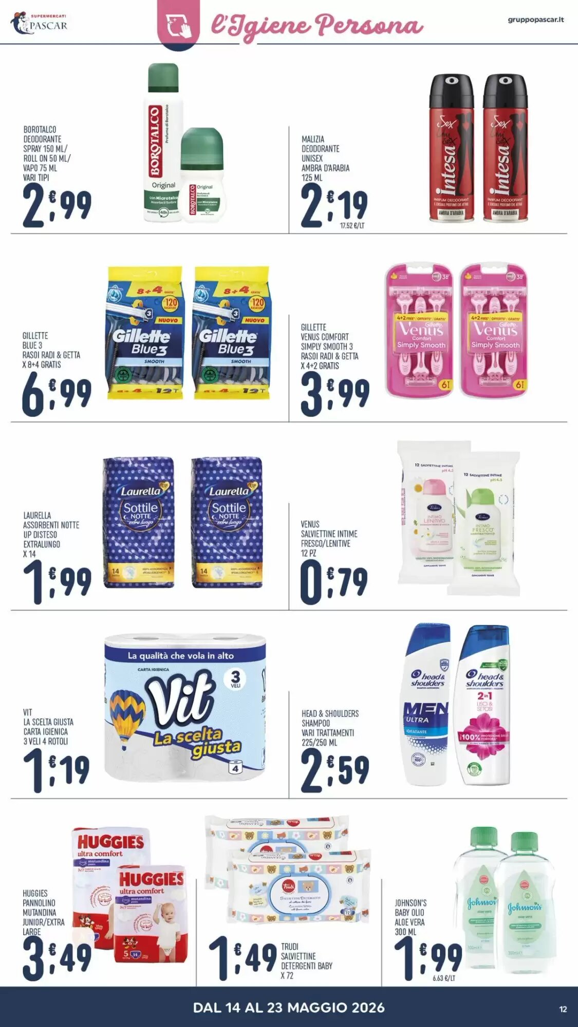 Volantino promozionale Gruppo Pascar  valide dal 14/05/2026 - Pagina 12.