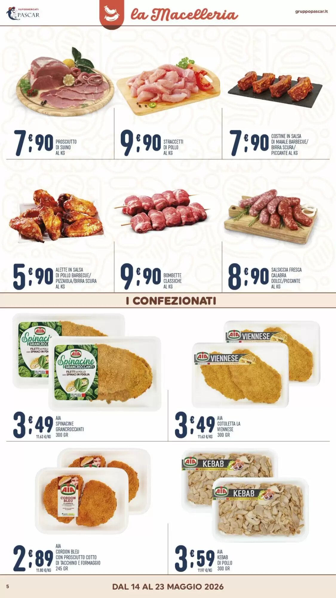 Volantino promozionale Gruppo Pascar  valide dal 14/05/2026 - Pagina 5.