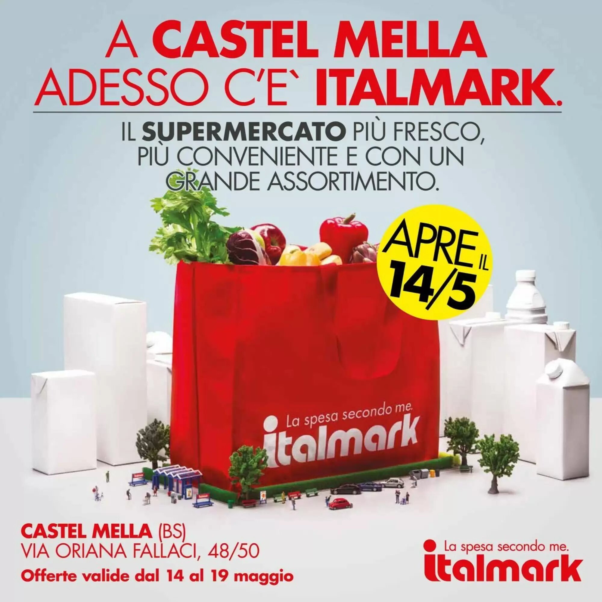 Volantino promozionale Italmark  valide dal 14/05/2026 - Pagina 1.