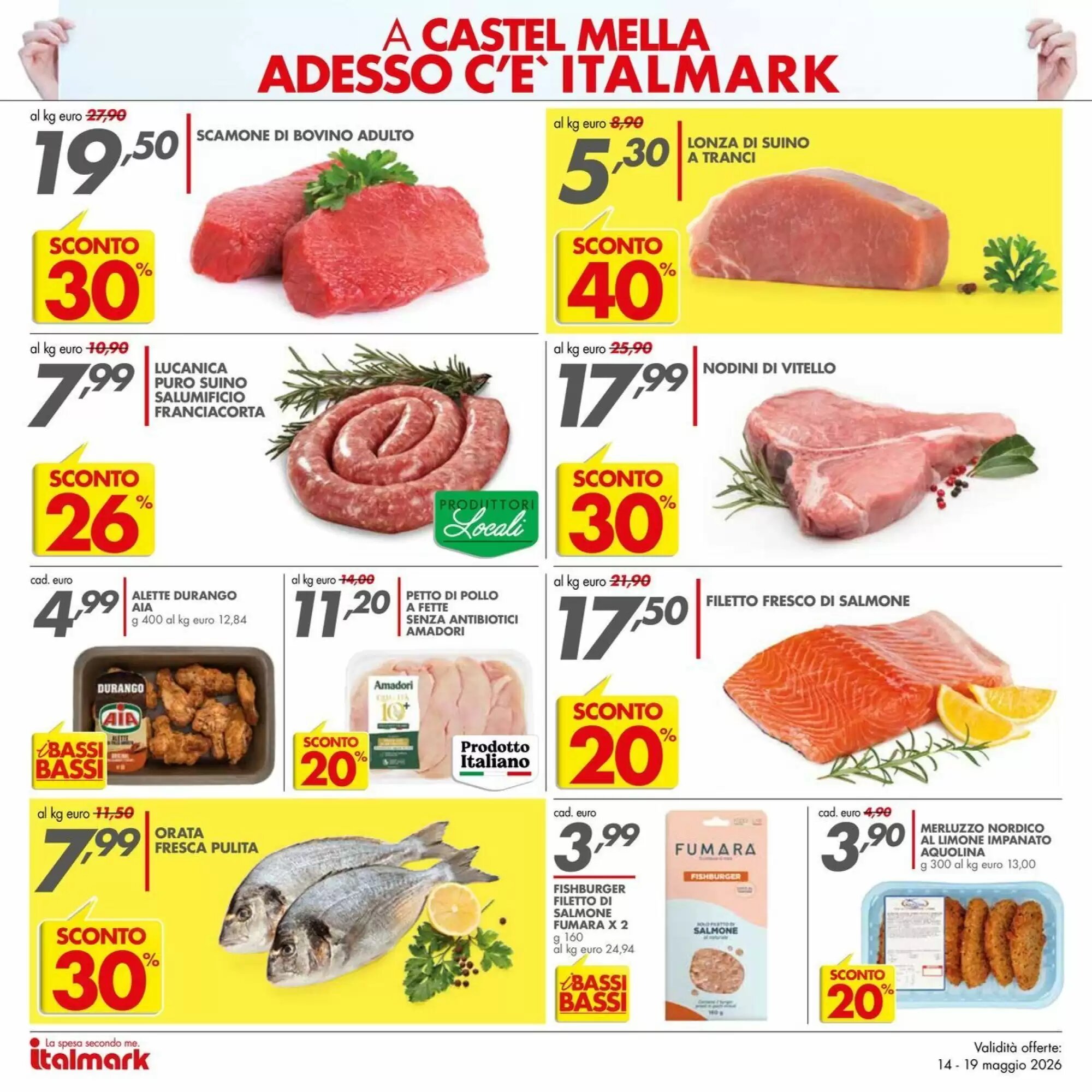 Volantino promozionale Italmark  valide dal 14/05/2026 - Pagina 19.