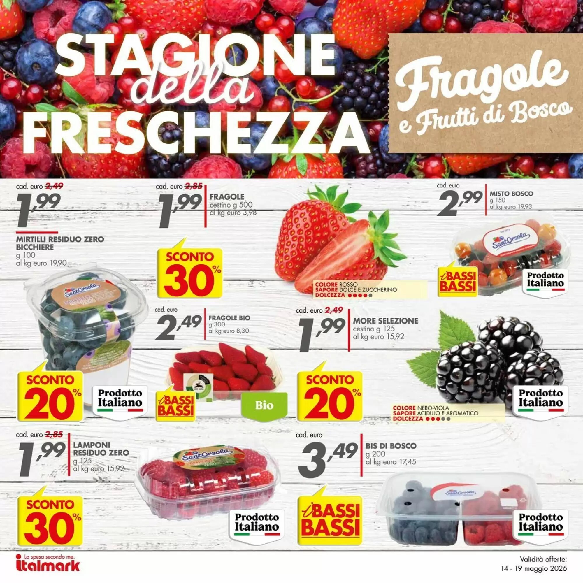 Volantino promozionale Italmark  valide dal 14/05/2026 - Pagina 23.