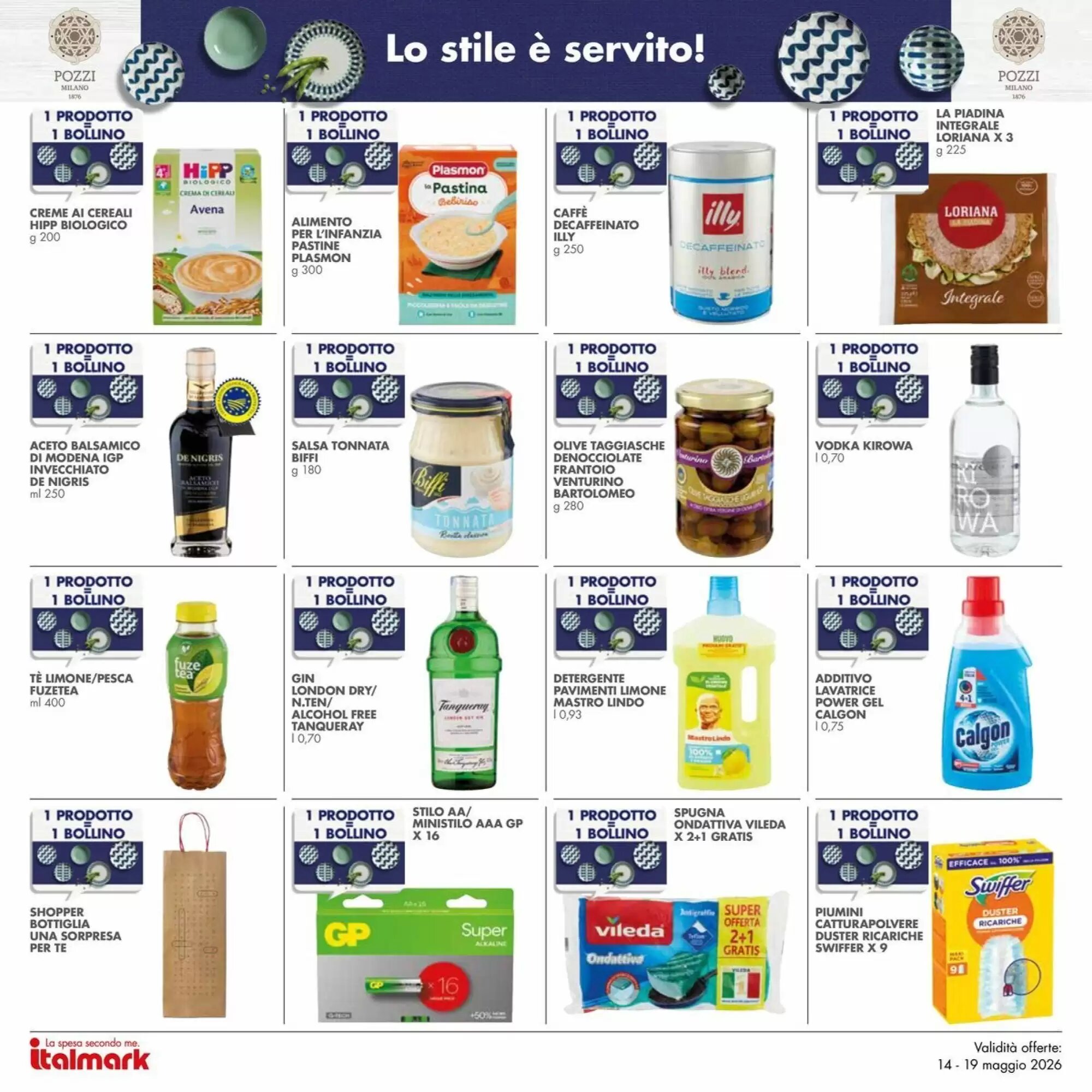 Volantino promozionale Italmark  valide dal 14/05/2026 - Pagina 33.