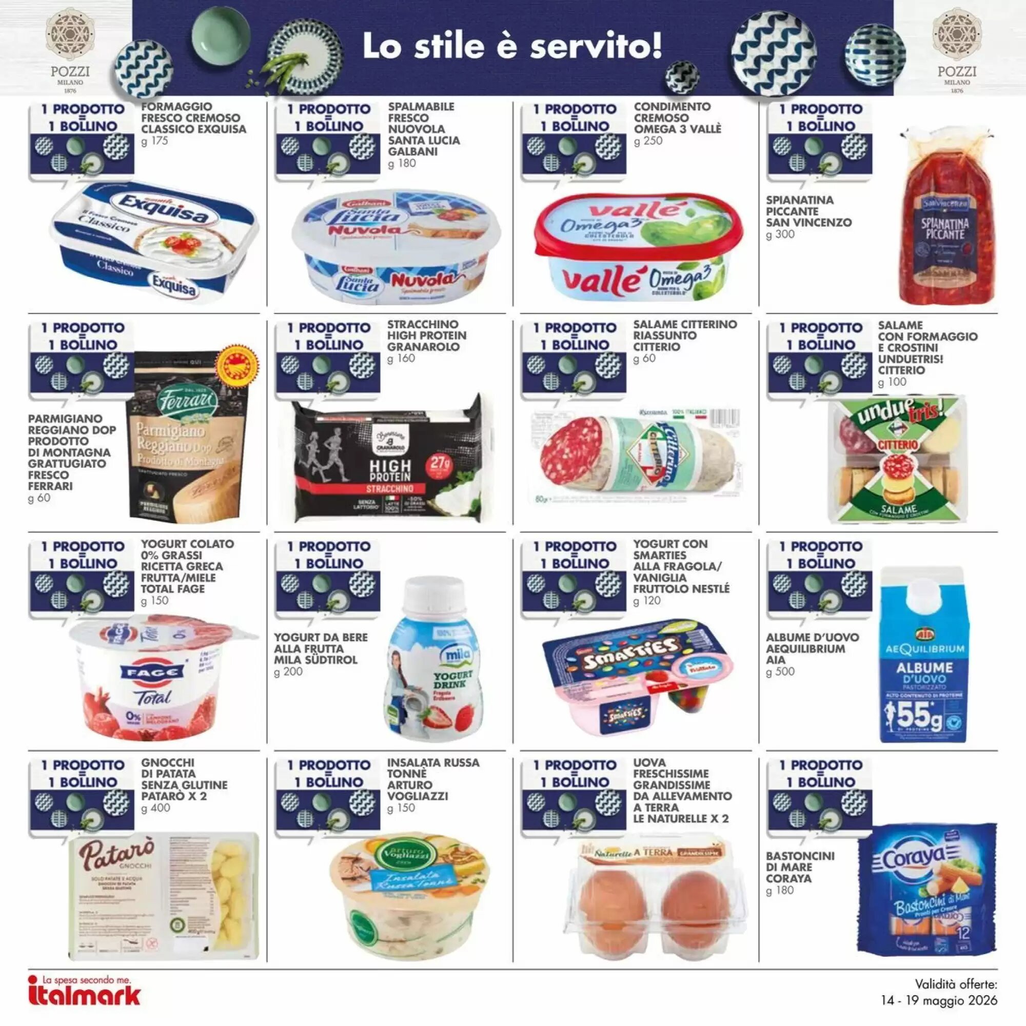 Volantino promozionale Italmark  valide dal 14/05/2026 - Pagina 34.