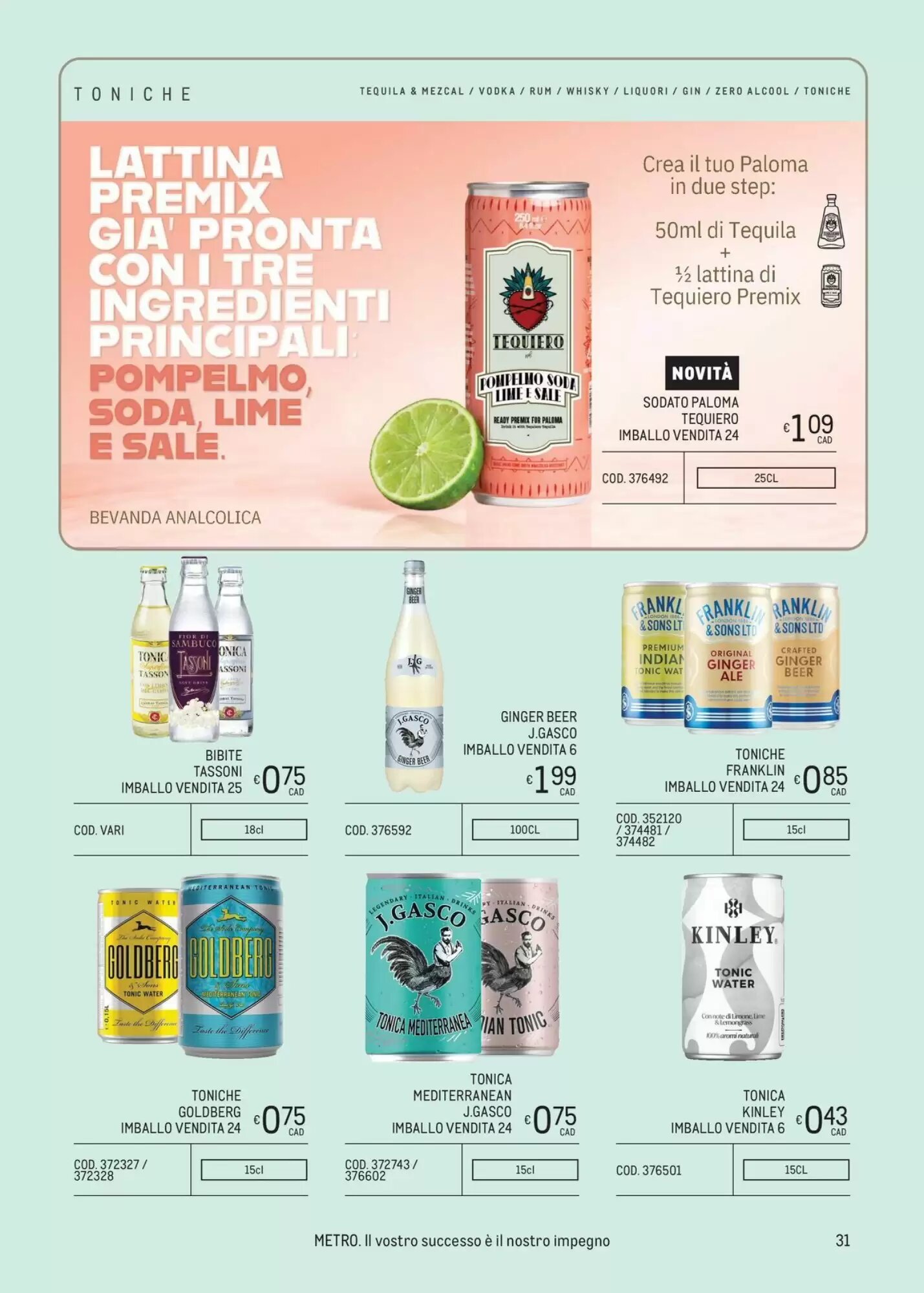 Volantino promozionale Metro  valide dal 14/05/2026 - Pagina 31.