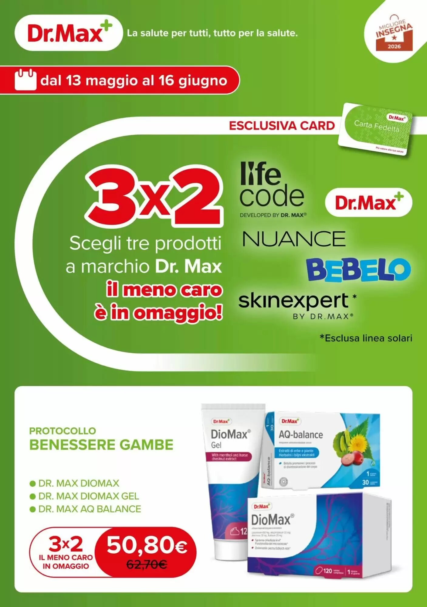 Volantino promozionale Dr.Max  valide dal 14/05/2026 - Pagina 1.