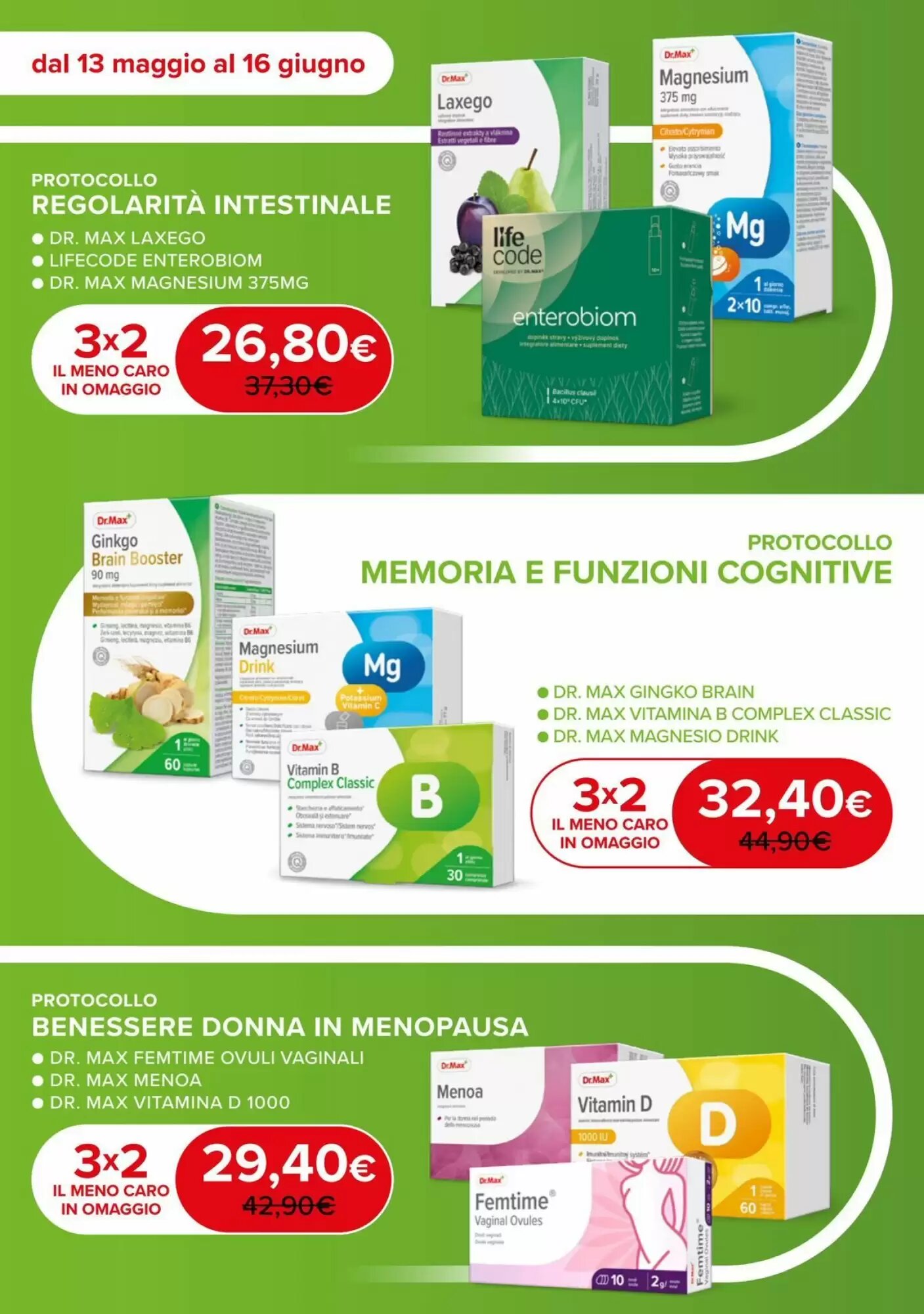 Volantino promozionale Dr.Max  valide dal 14/05/2026 - Pagina 2.
