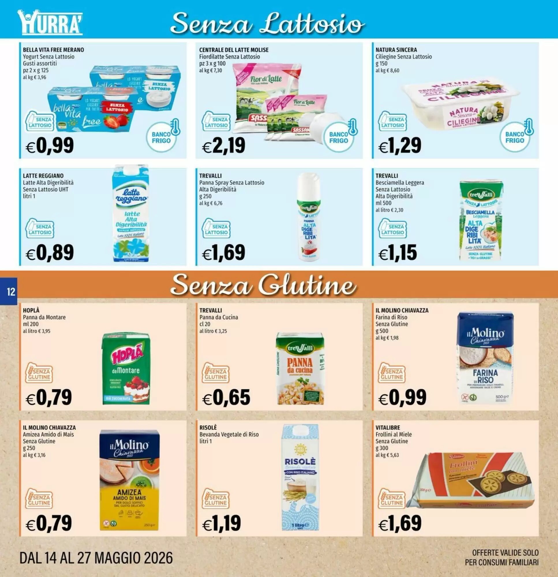 Volantino promozionale Hurrà  valide dal 14/05/2026 - Pagina 12.