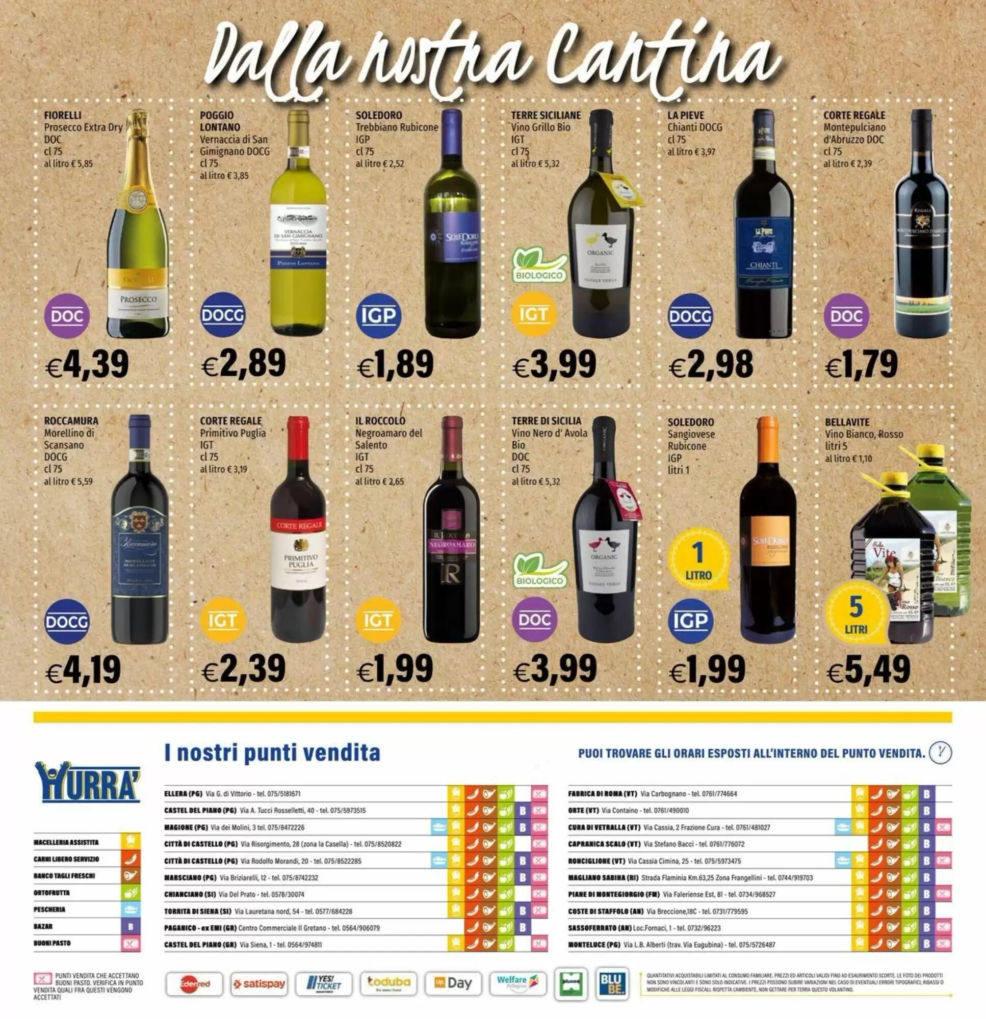 Volantino promozionale Hurrà  valide dal 14/05/2026 - Pagina 16.
