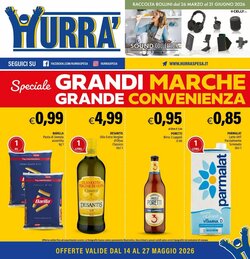 Volantino promozionale Hurrà valide dal 14/05/2026