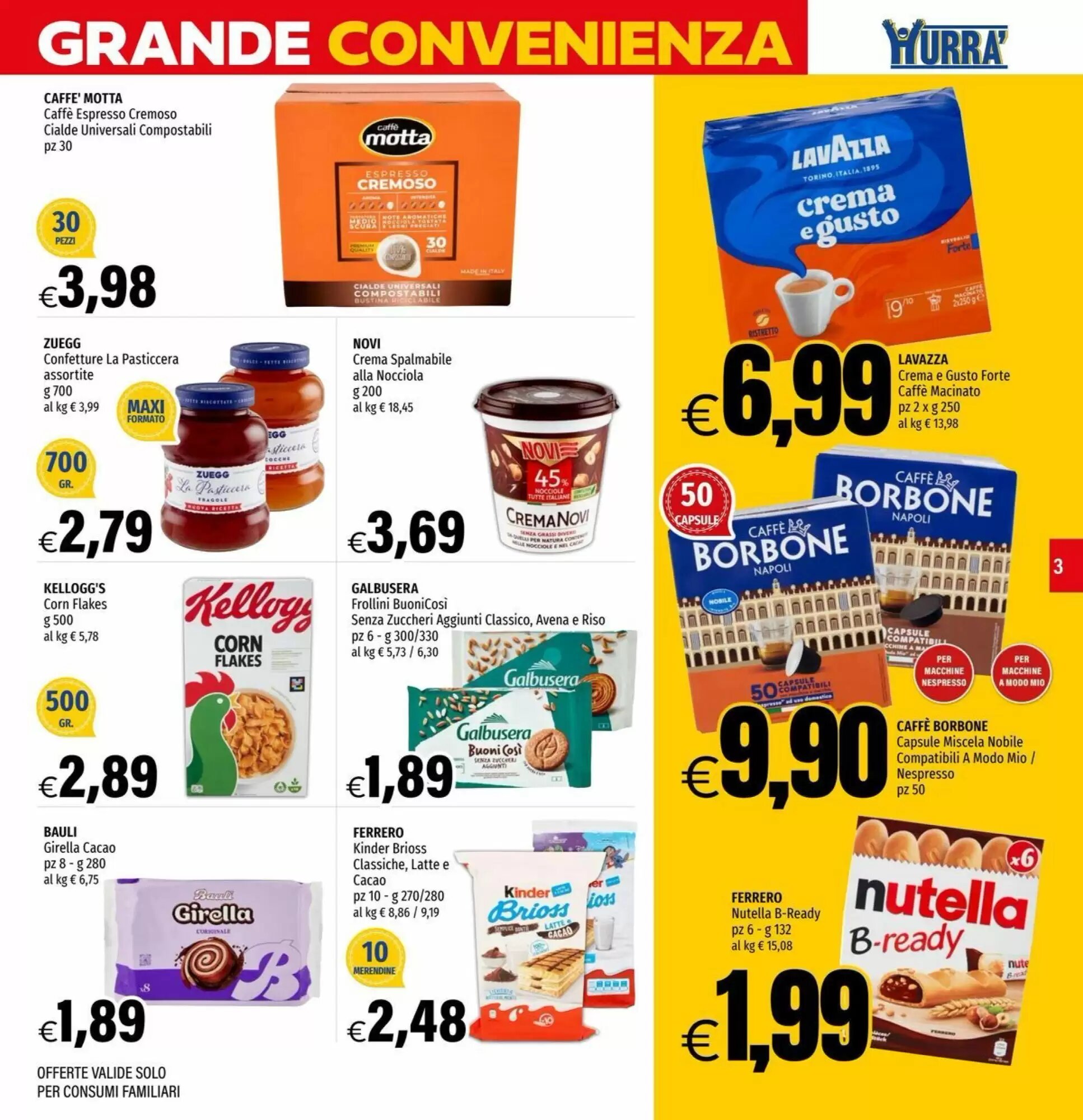 Volantino promozionale Hurrà  valide dal 14/05/2026 - Pagina 3.