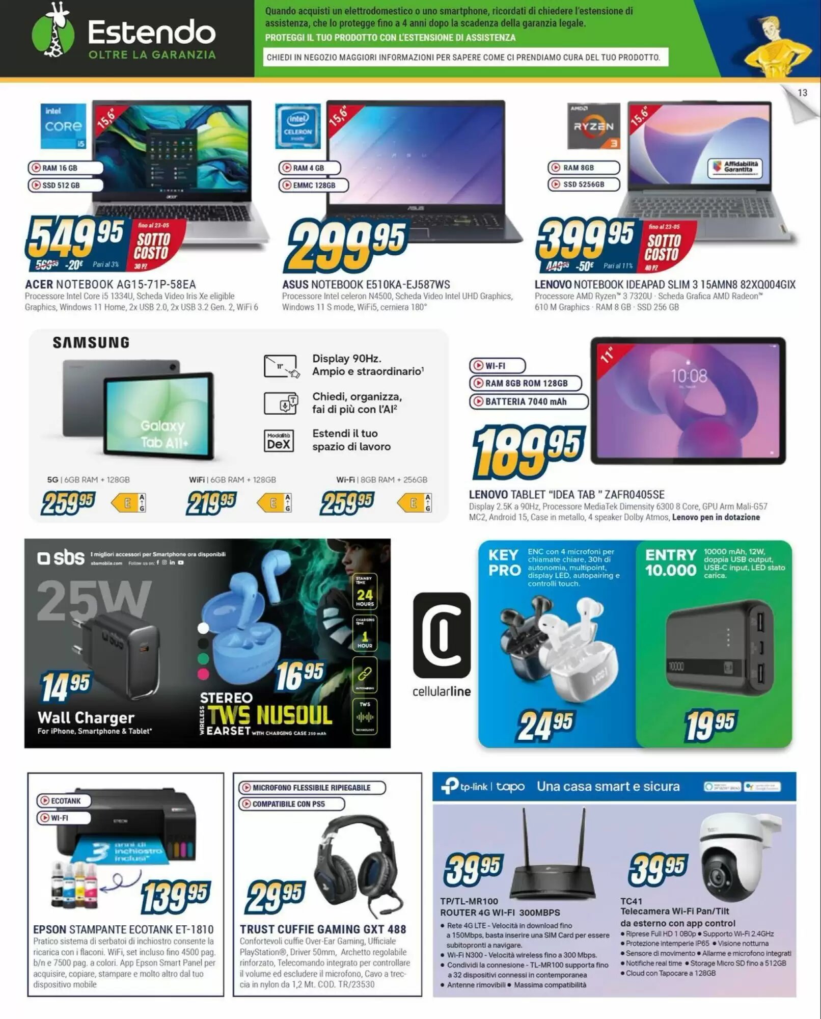 Volantino promozionale Sinergy  valide dal 14/05/2026 - Pagina 13.