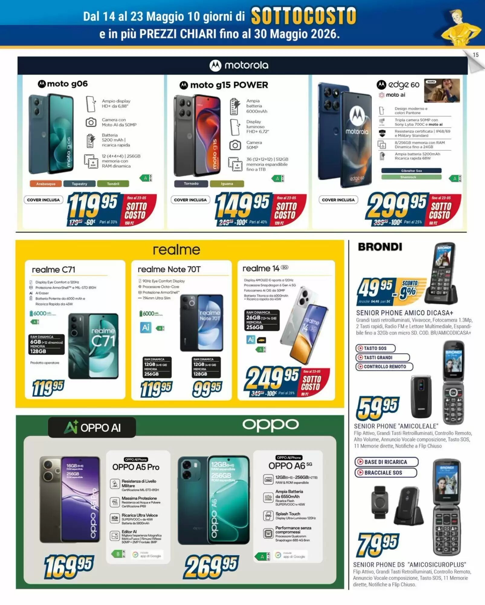 Volantino promozionale Sinergy  valide dal 14/05/2026 - Pagina 15.
