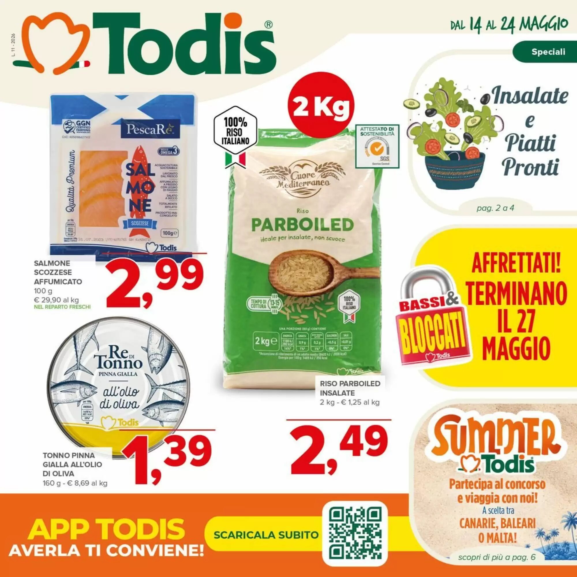 Volantino promozionale Todis  valide dal 14/05/2026 - Pagina 1.