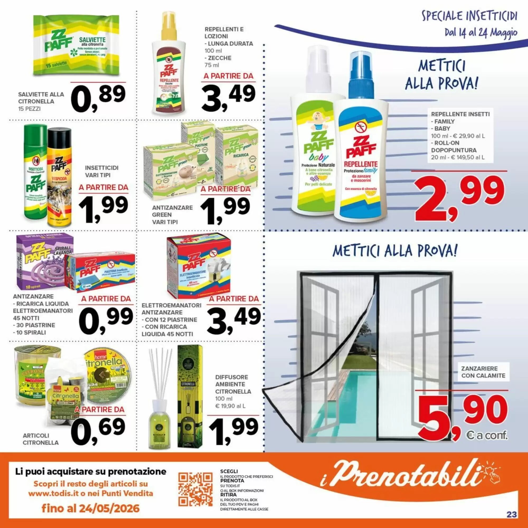 Volantino promozionale Todis  valide dal 14/05/2026 - Pagina 23.