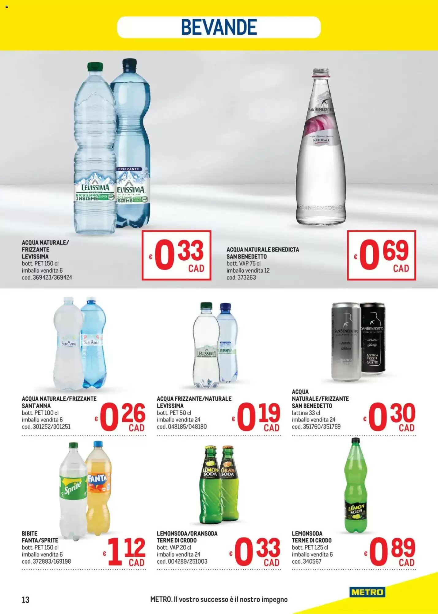 Volantino promozionale Metro  valide dal 14/05/2026 - Pagina 13.