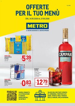 Volantino promozionale Metro valide dal 14/05/2026