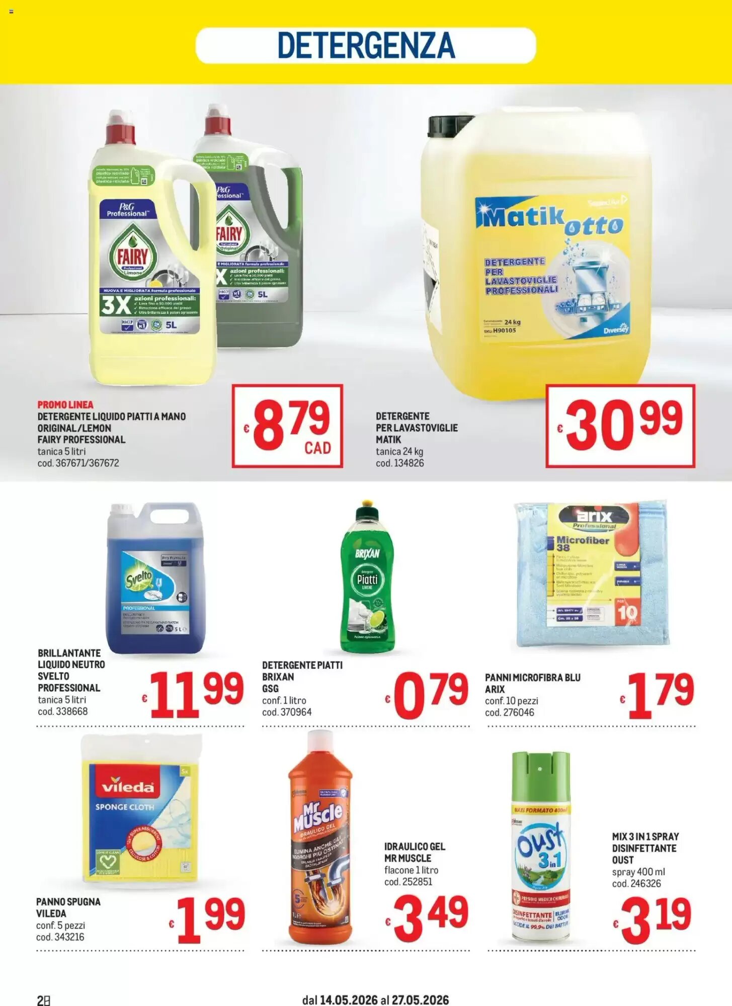 Volantino promozionale Metro  valide dal 14/05/2026 - Pagina 26.