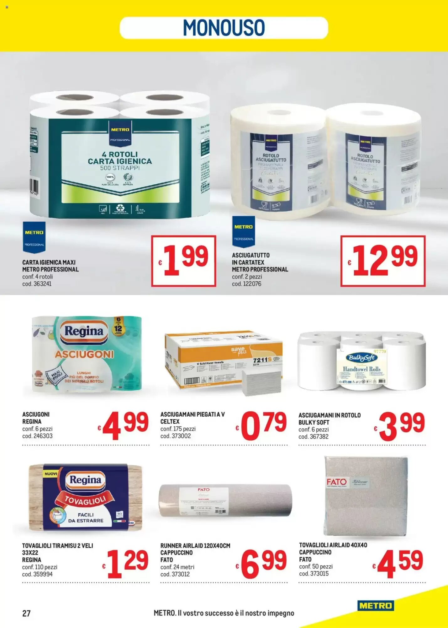 Volantino promozionale Metro  valide dal 14/05/2026 - Pagina 27.