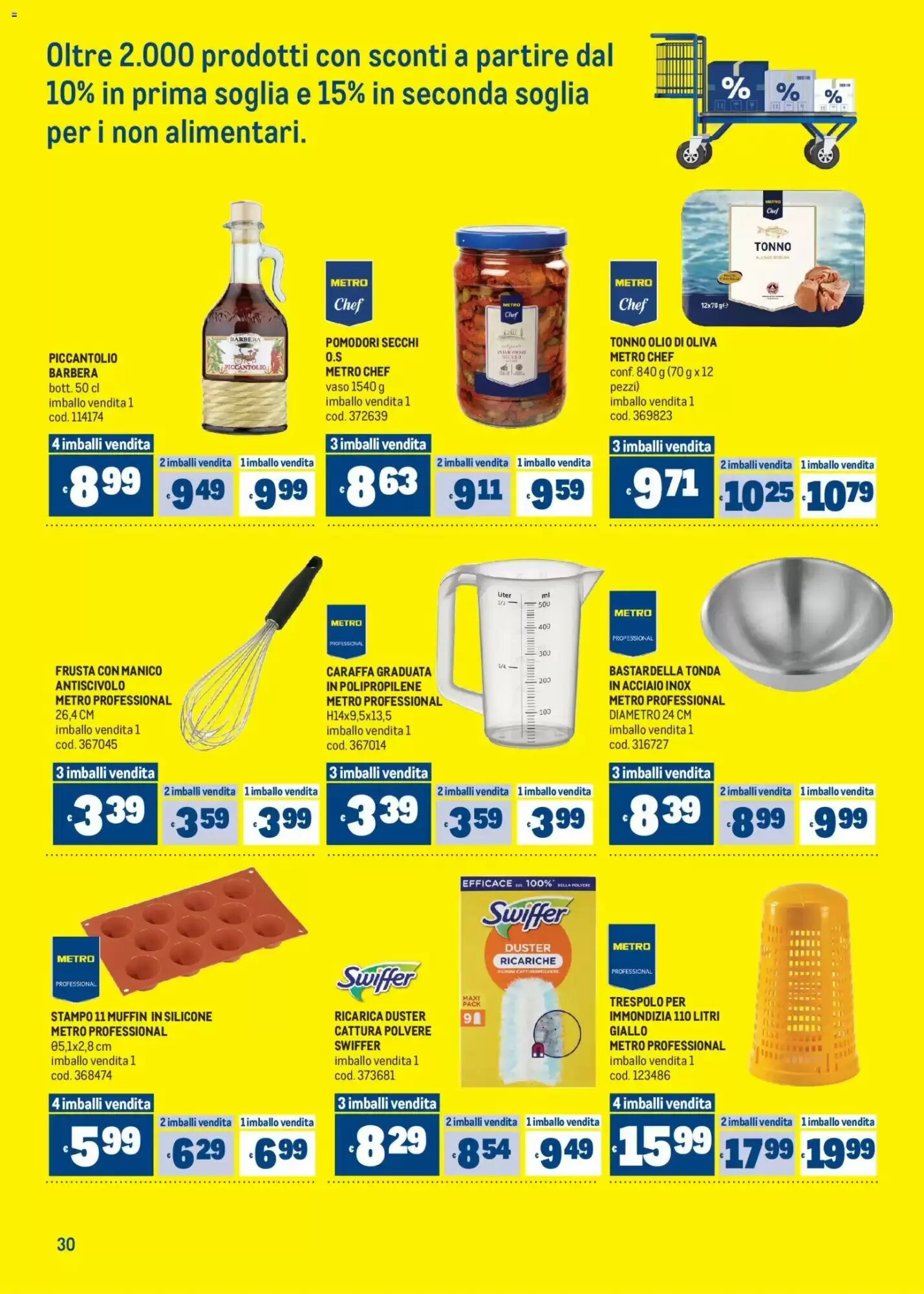 Volantino promozionale Metro  valide dal 14/05/2026 - Pagina 30.