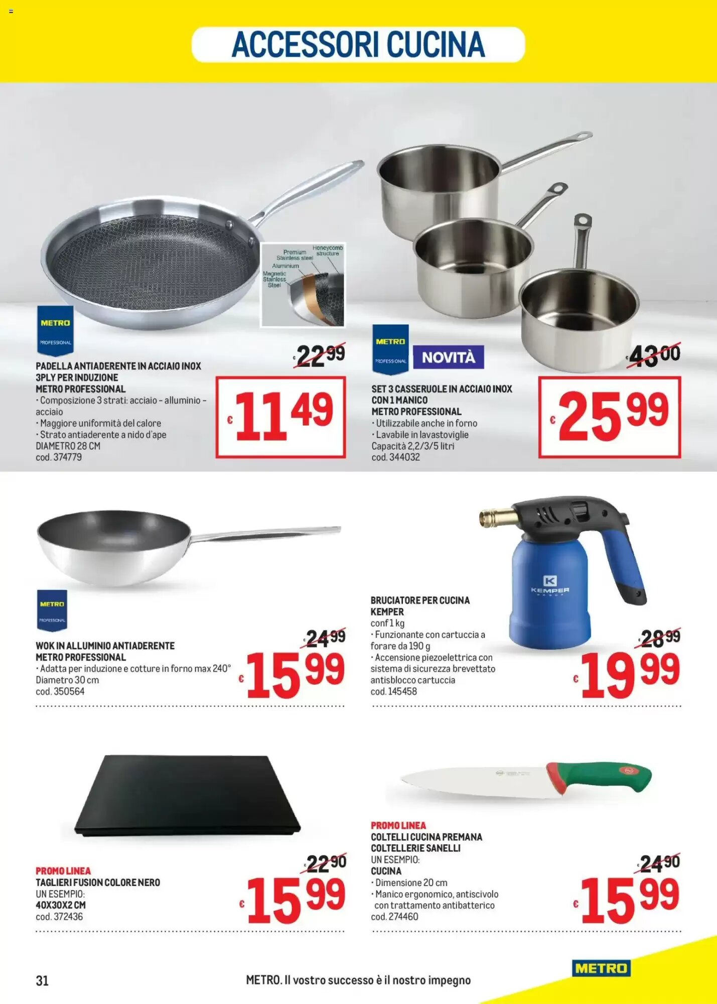 Volantino promozionale Metro  valide dal 14/05/2026 - Pagina 31.