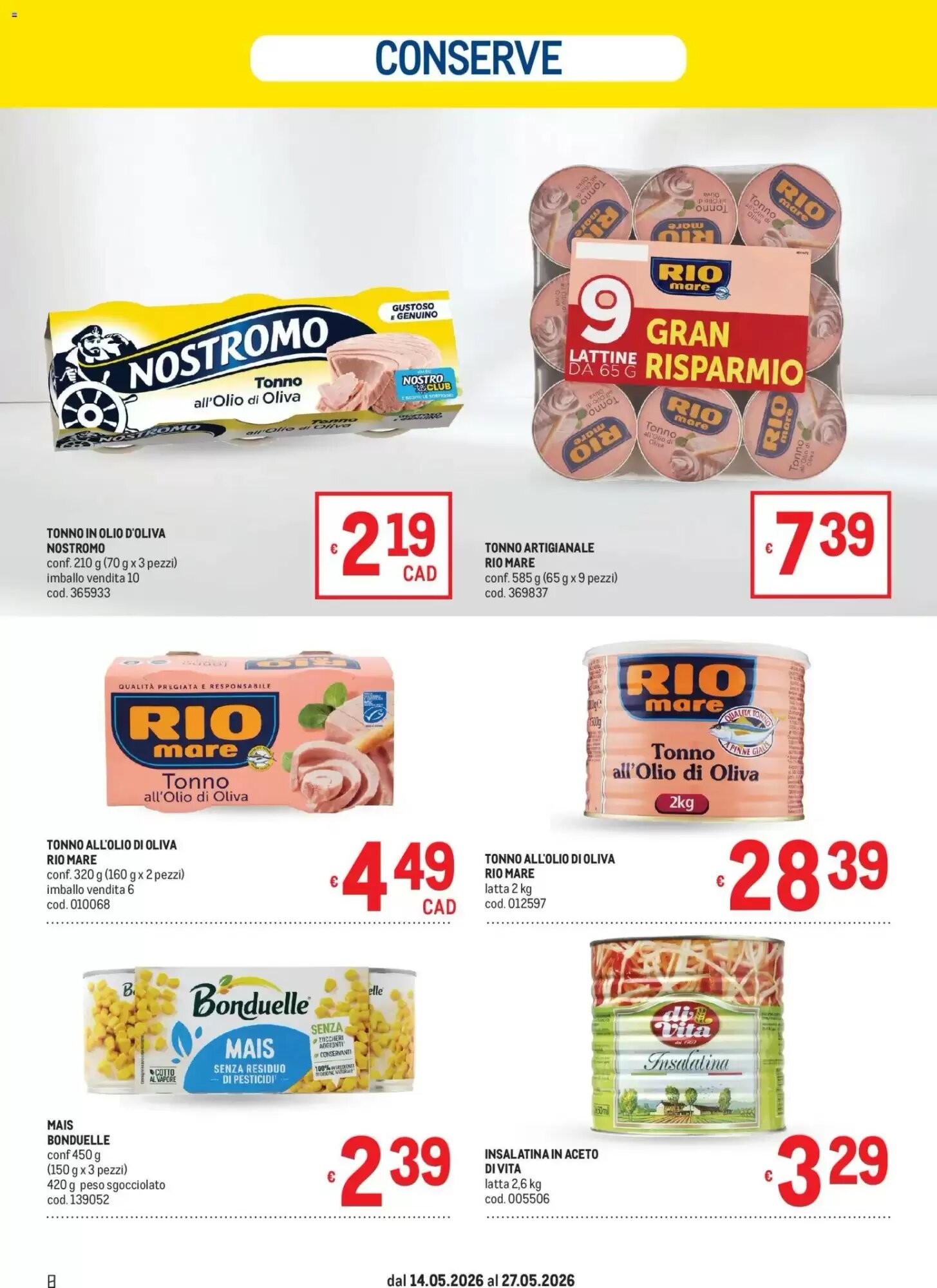 Volantino promozionale Metro  valide dal 14/05/2026 - Pagina 8.