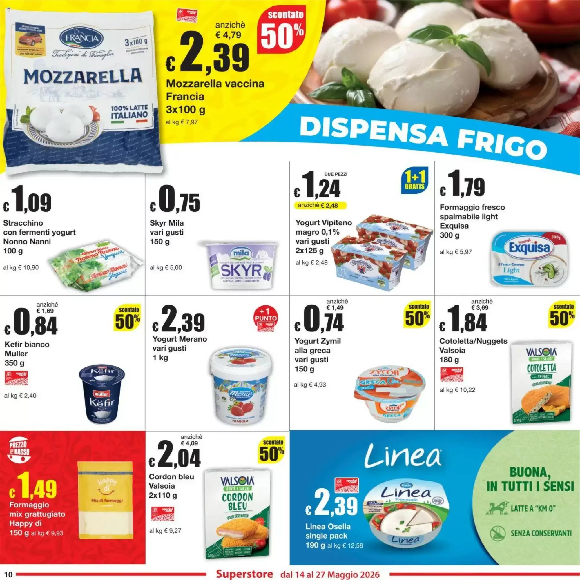 Volantino promozionale Sì con te  valide dal 14/05/2026 - Pagina 10.