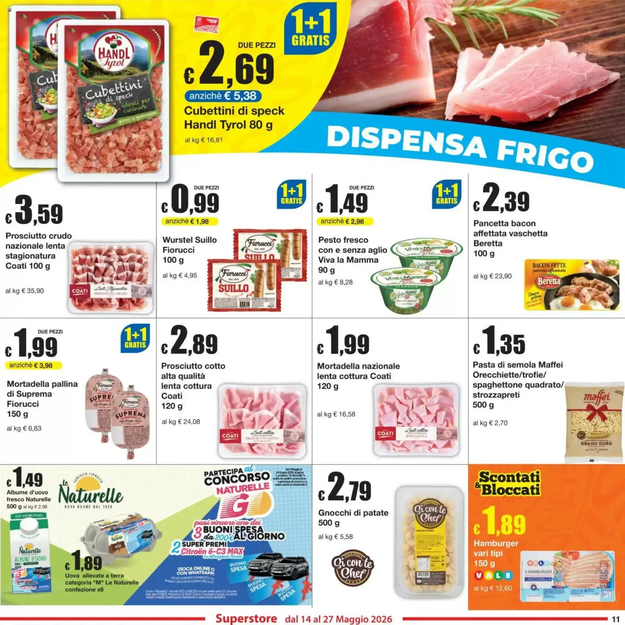 Volantino promozionale Sì con te  valide dal 14/05/2026 - Pagina 11.