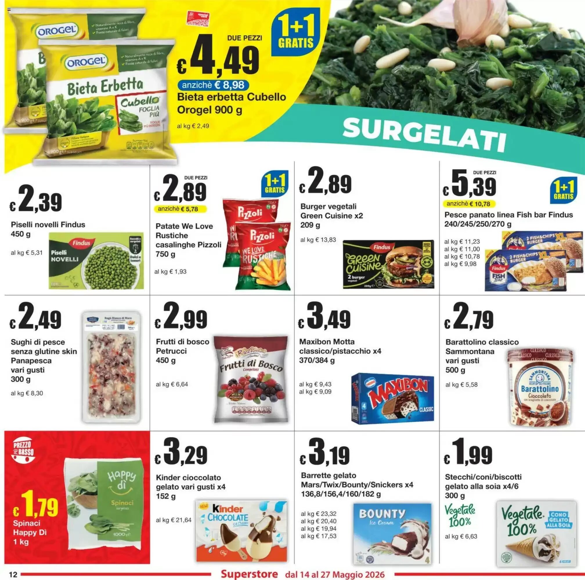 Volantino promozionale Sì con te  valide dal 14/05/2026 - Pagina 12.