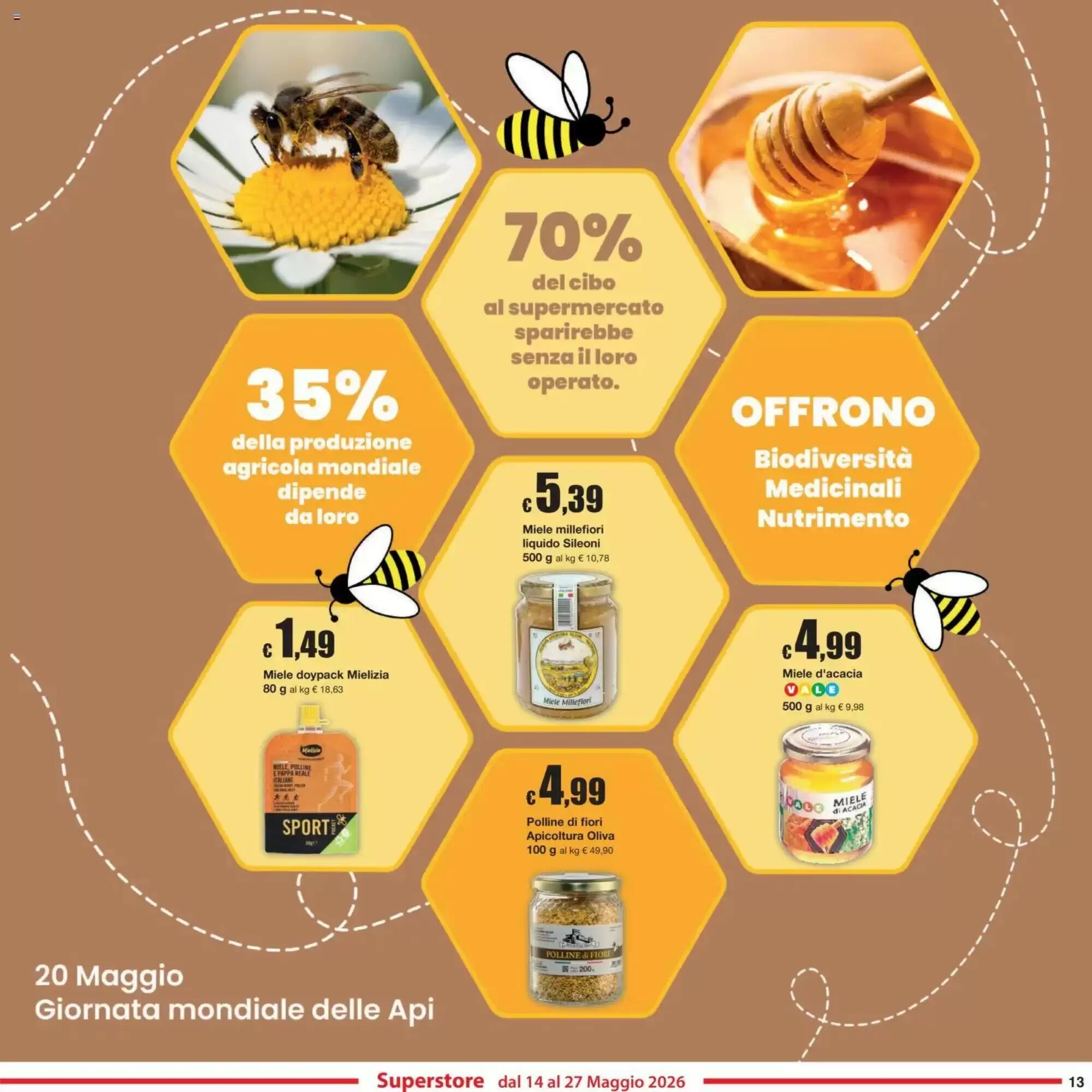 Volantino promozionale Sì con te  valide dal 14/05/2026 - Pagina 13.