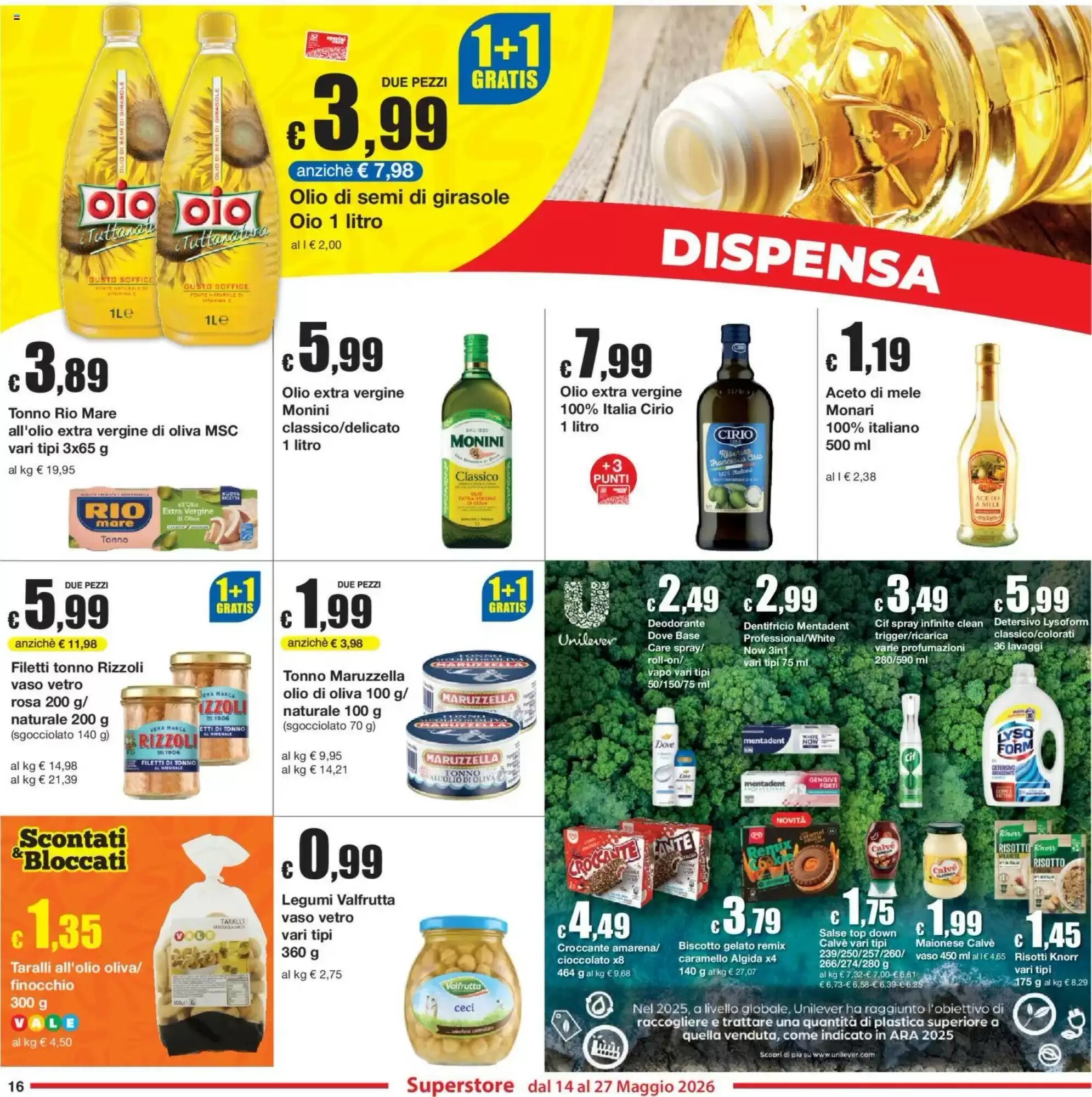 Volantino promozionale Sì con te  valide dal 14/05/2026 - Pagina 16.