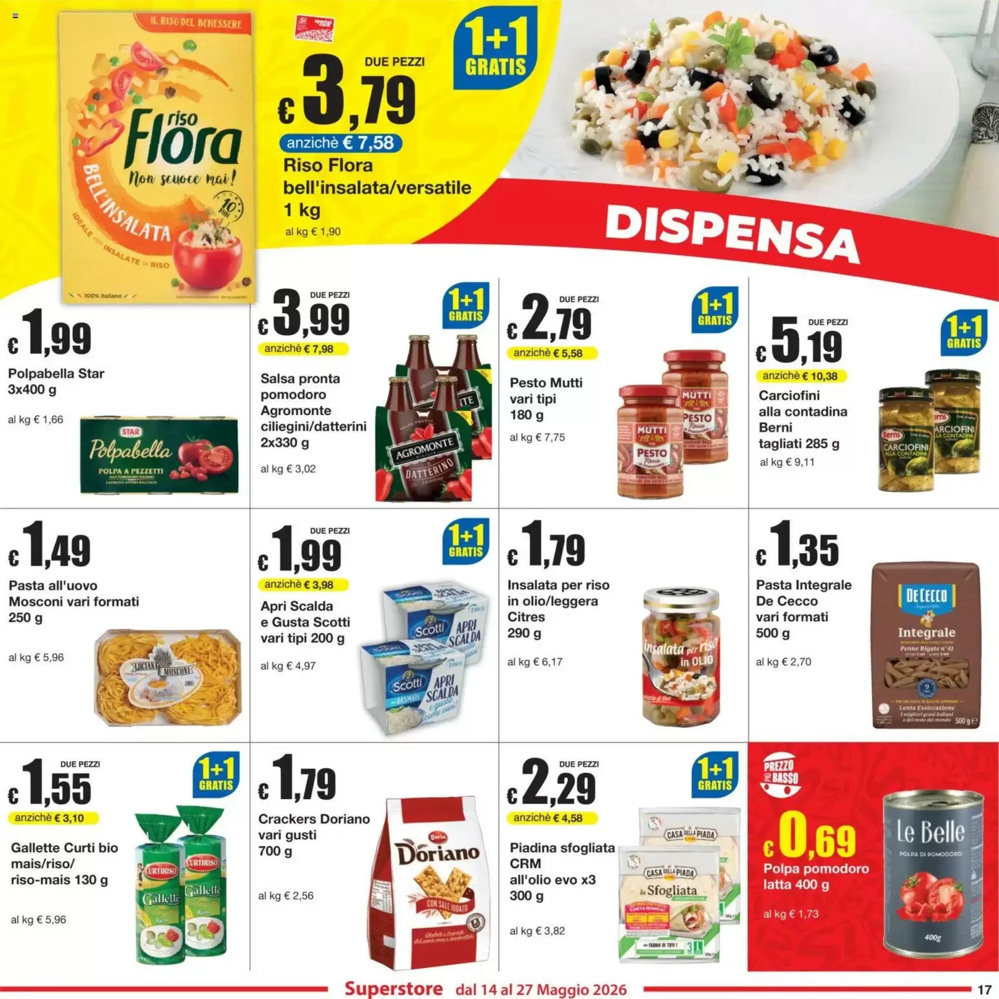 Volantino promozionale Sì con te  valide dal 14/05/2026 - Pagina 17.