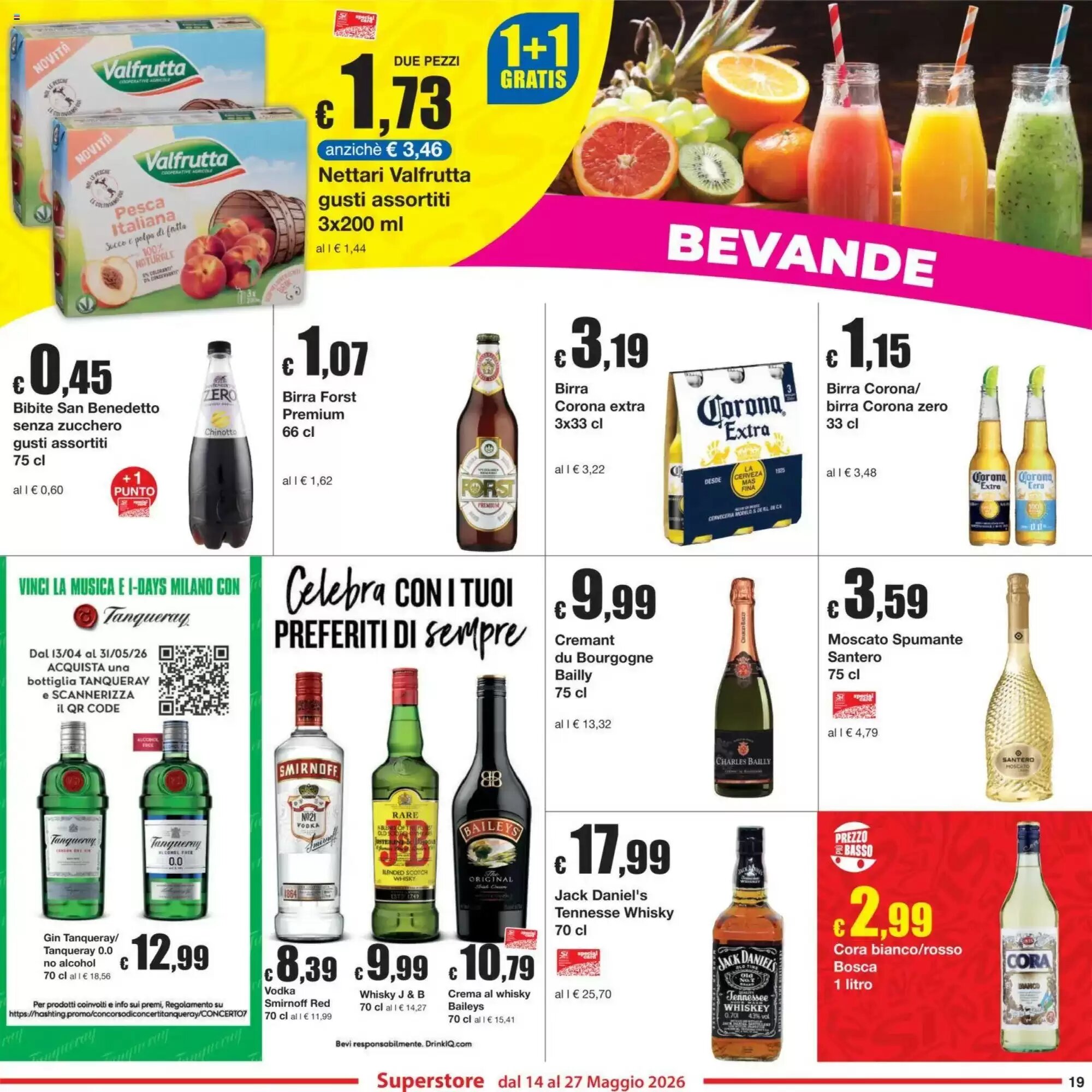 Volantino promozionale Sì con te  valide dal 14/05/2026 - Pagina 19.