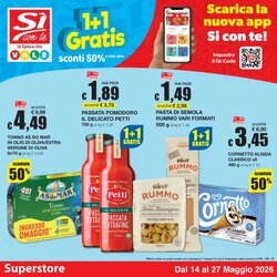 Volantino promozionale Sì con te valide dal 14/05/2026