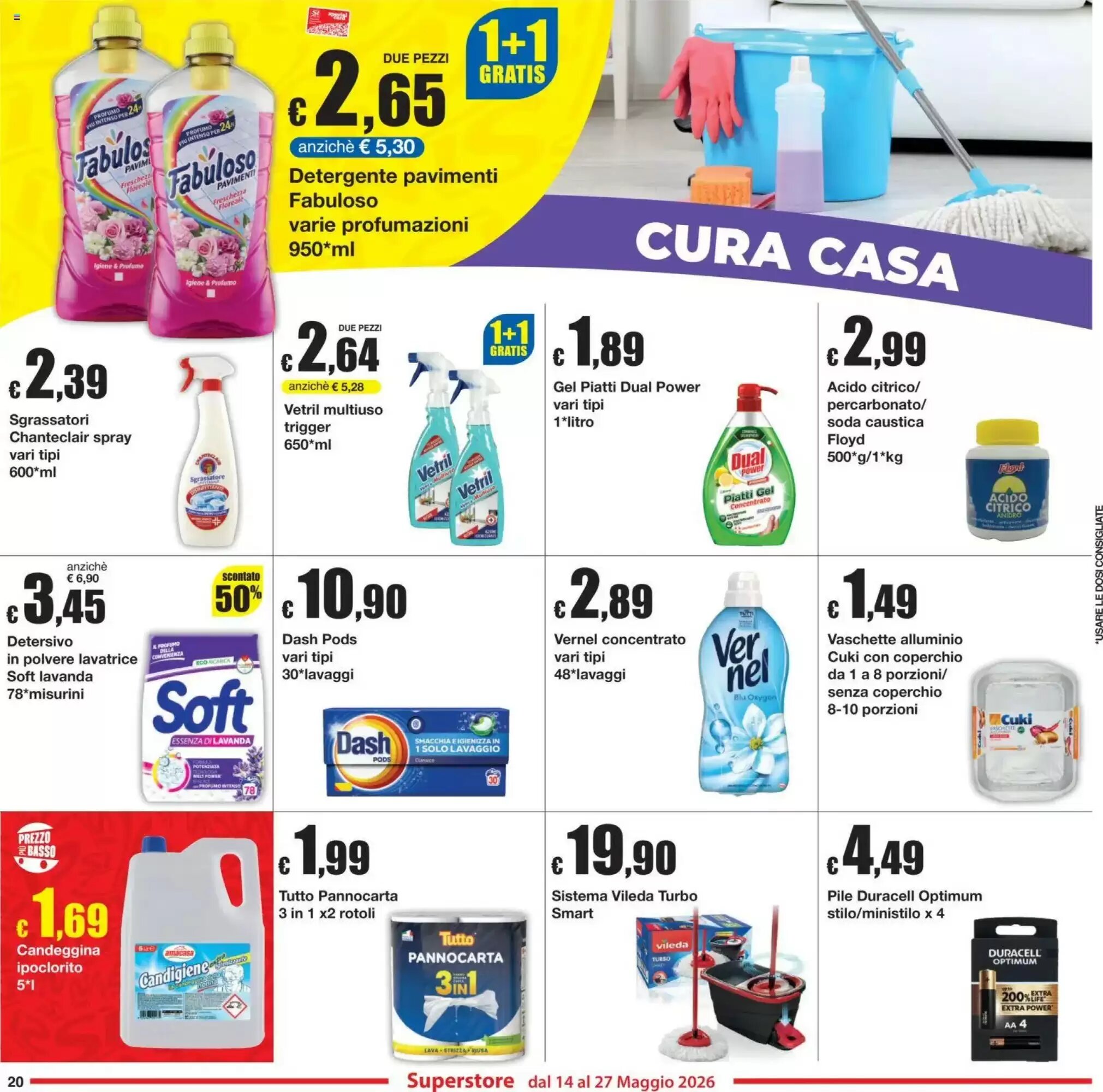 Volantino promozionale Sì con te  valide dal 14/05/2026 - Pagina 20.