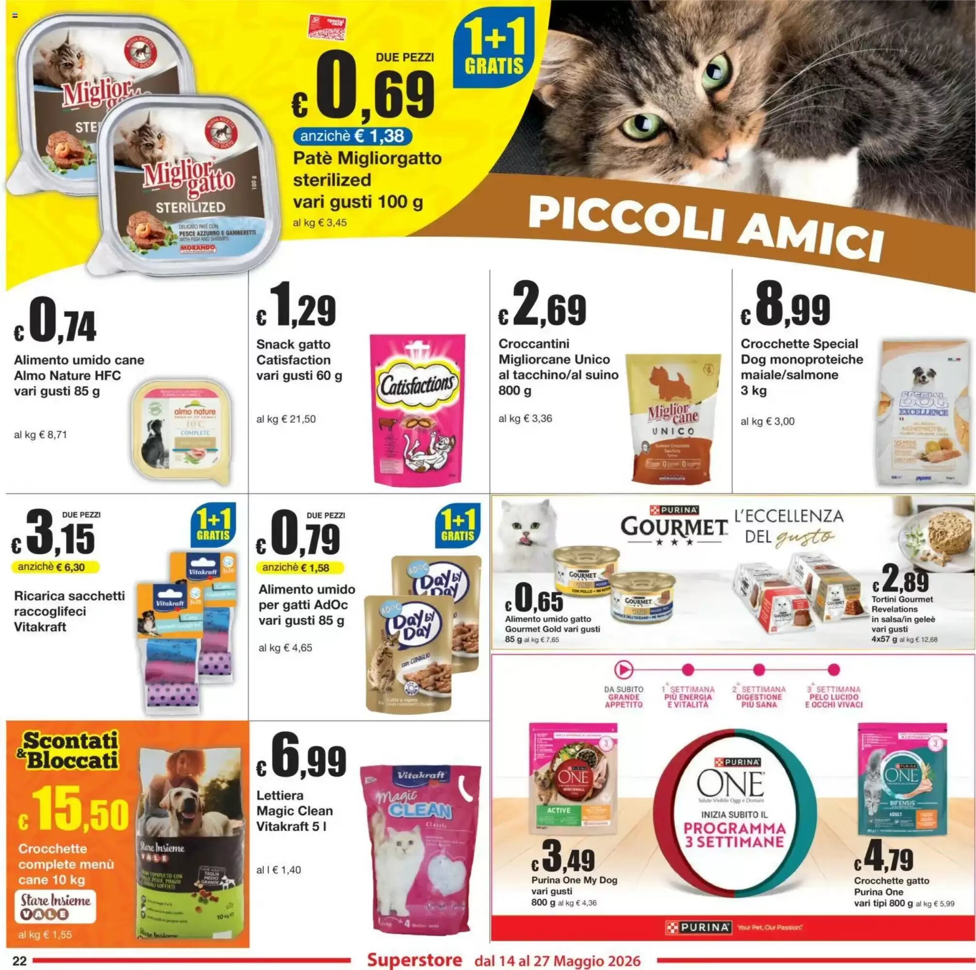 Volantino promozionale Sì con te  valide dal 14/05/2026 - Pagina 22.
