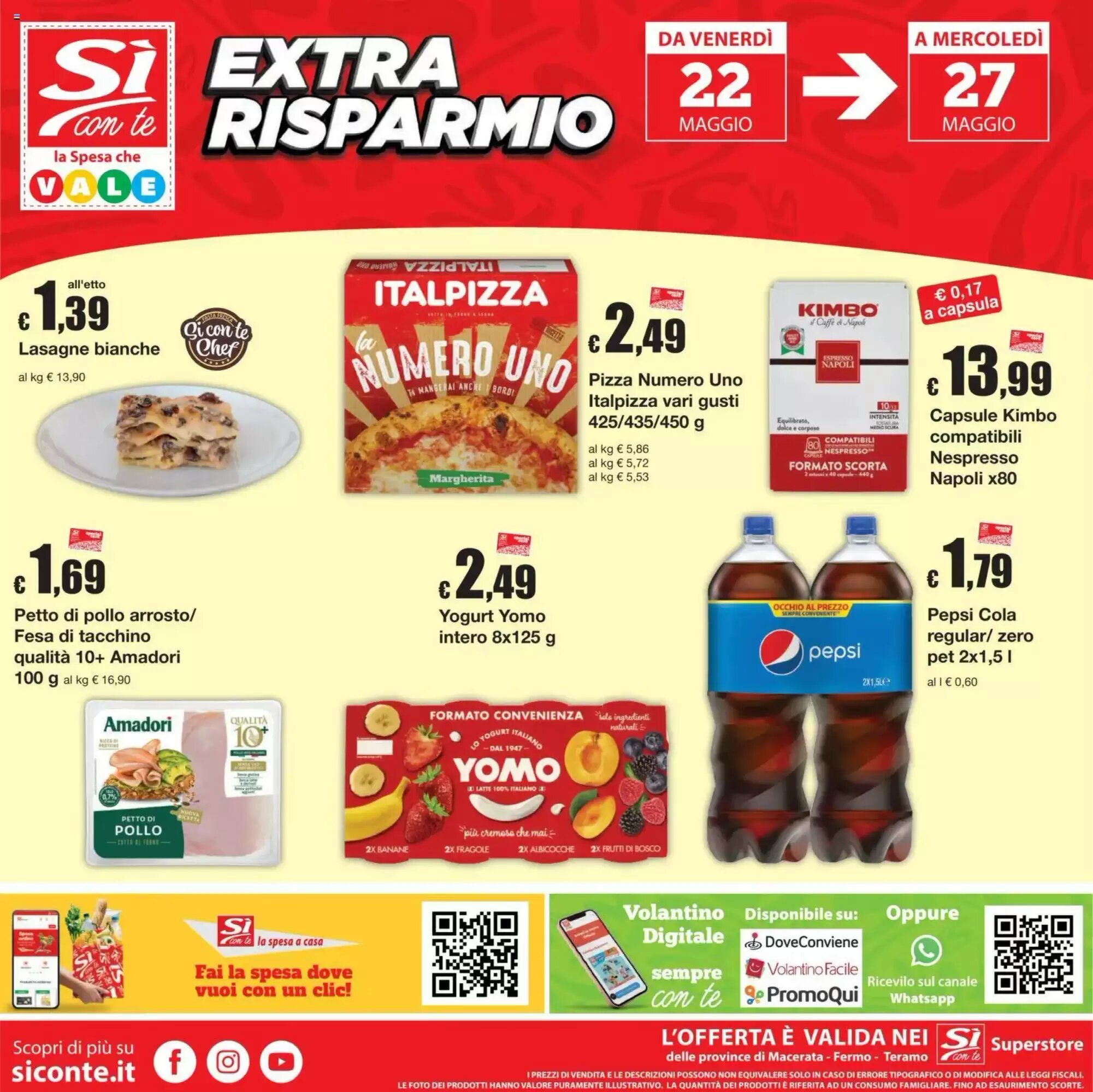 Volantino promozionale Sì con te  valide dal 14/05/2026 - Pagina 24.