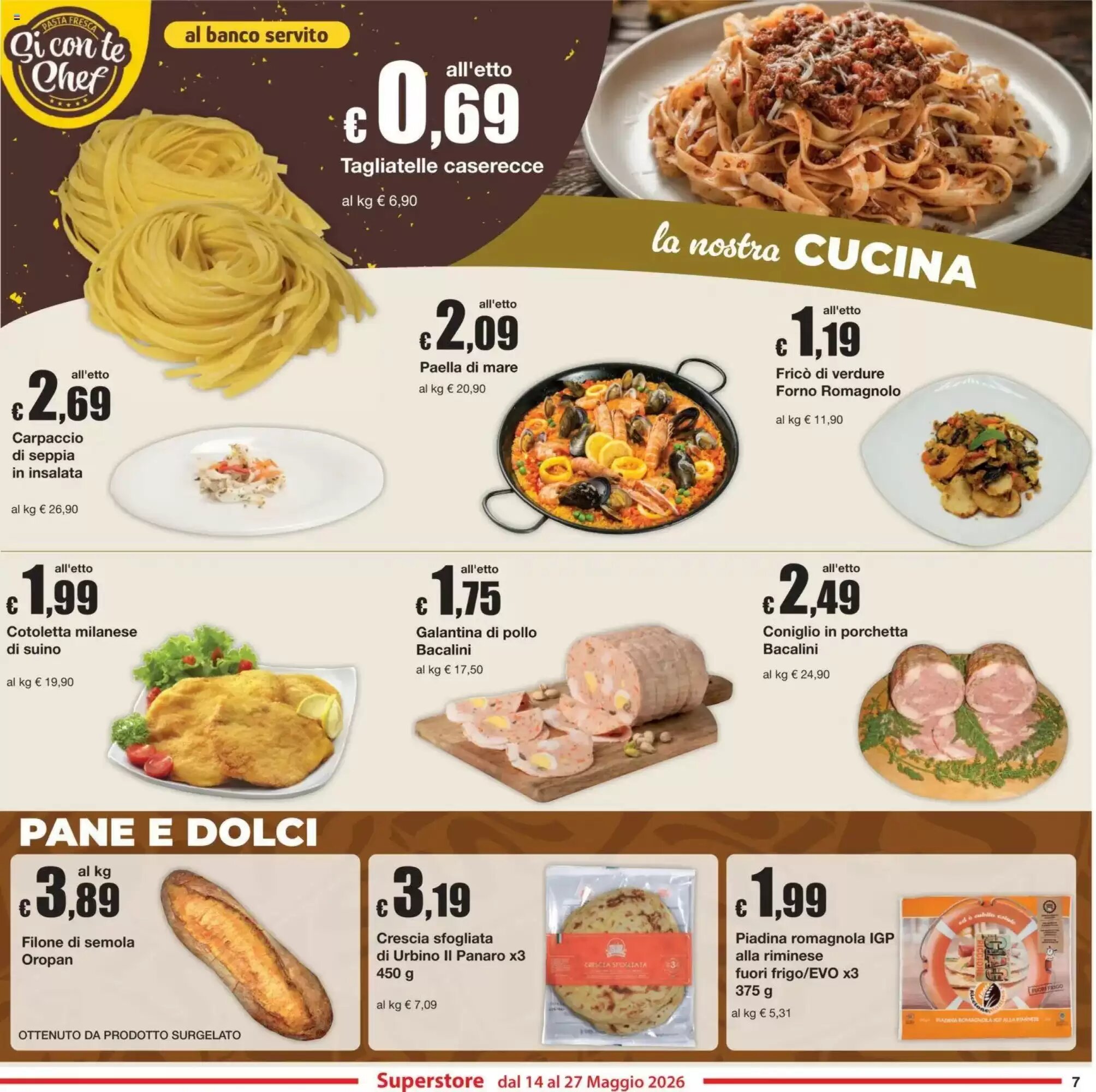 Volantino promozionale Sì con te  valide dal 14/05/2026 - Pagina 7.