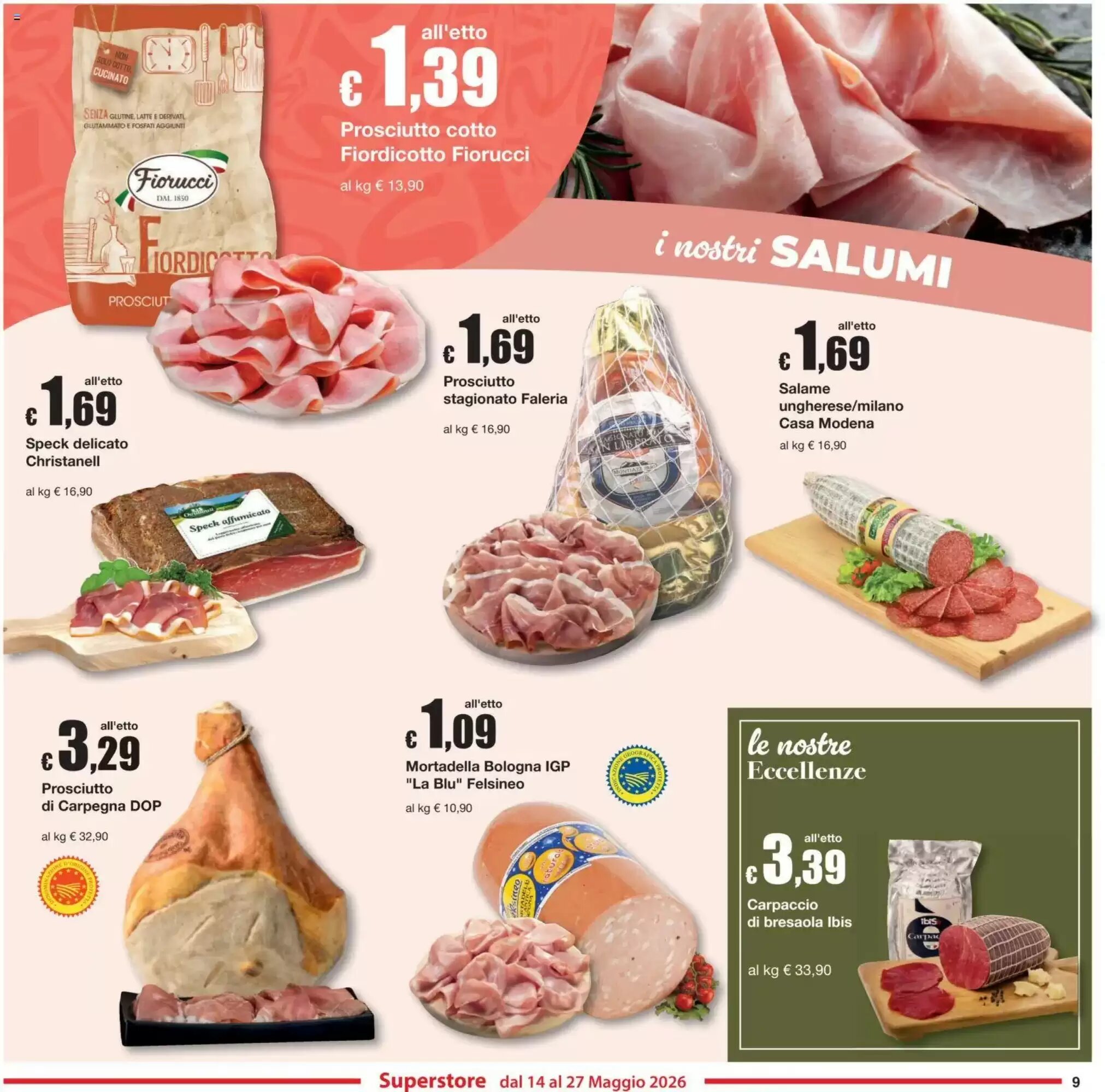 Volantino promozionale Sì con te  valide dal 14/05/2026 - Pagina 9.