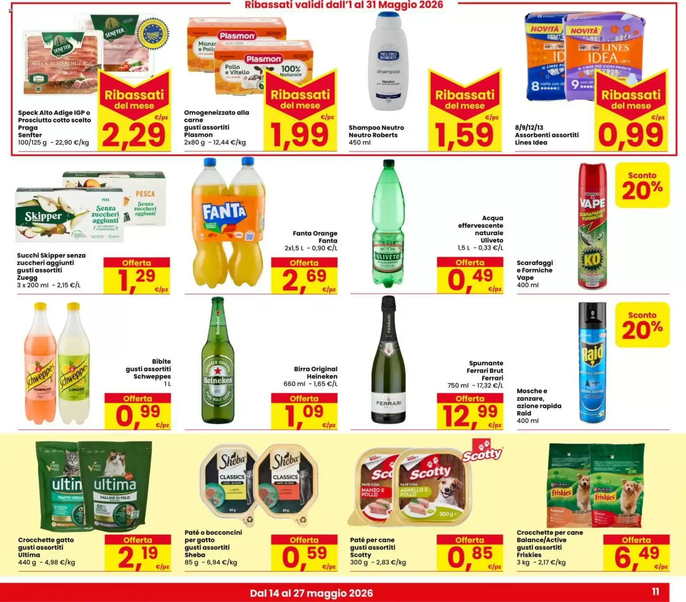 Volantino promozionale Despar  valide dal 14/05/2026 - Pagina 11.