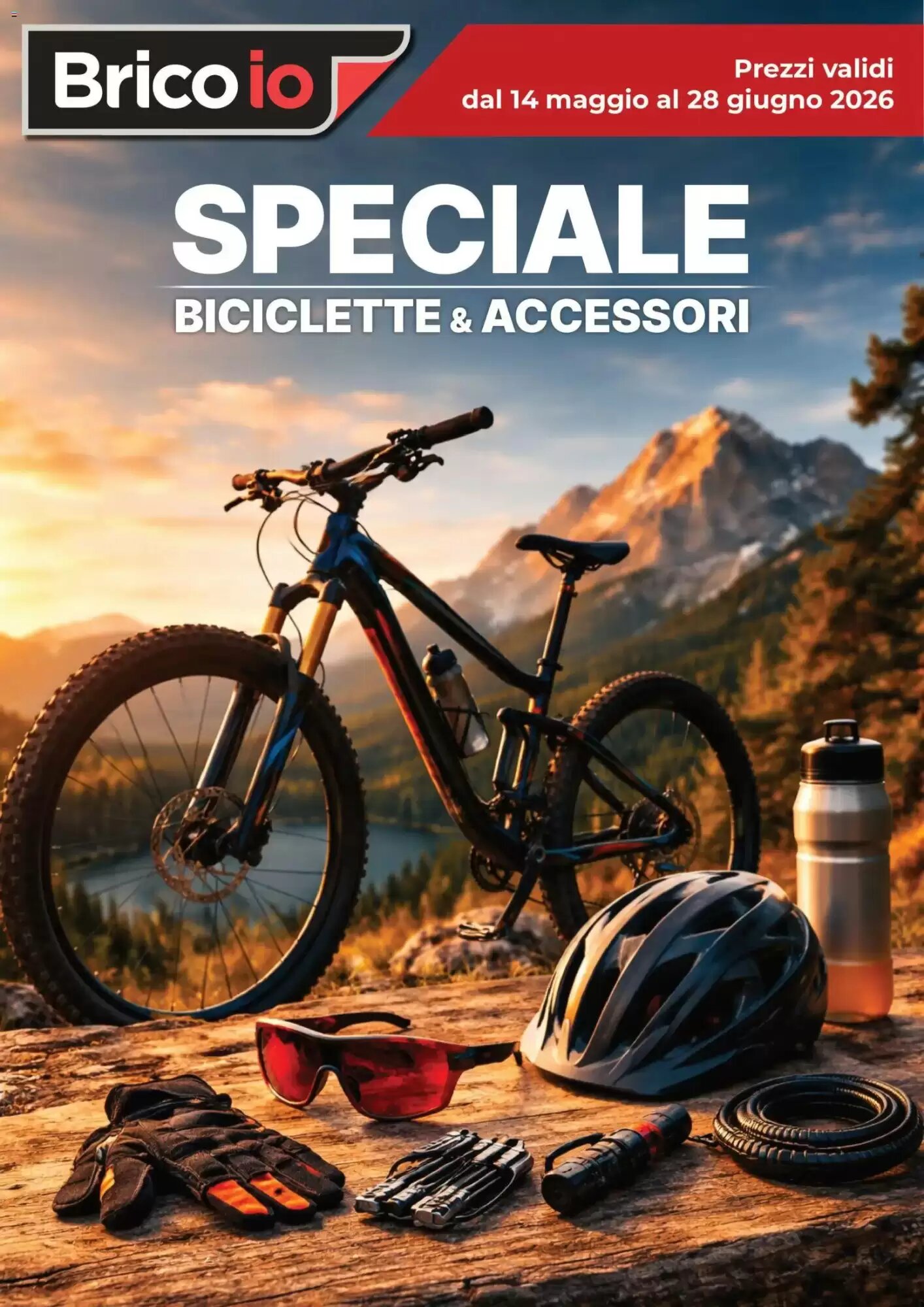 Volantino promozionale Brico Io  valide dal 14/05/2026 - Pagina 1.