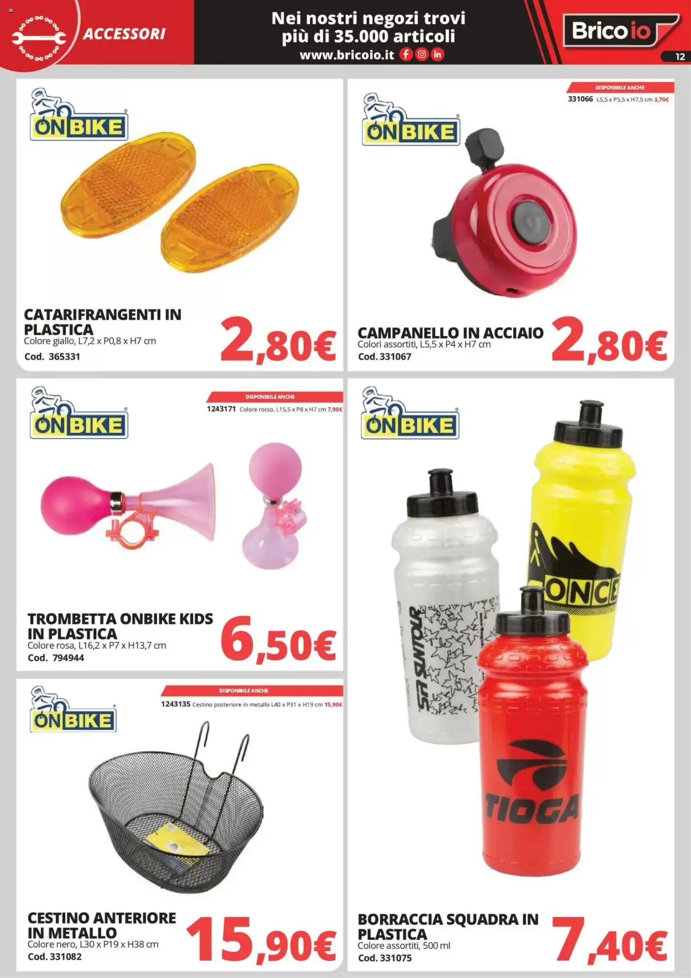 Volantino promozionale Brico Io  valide dal 14/05/2026 - Pagina 12.