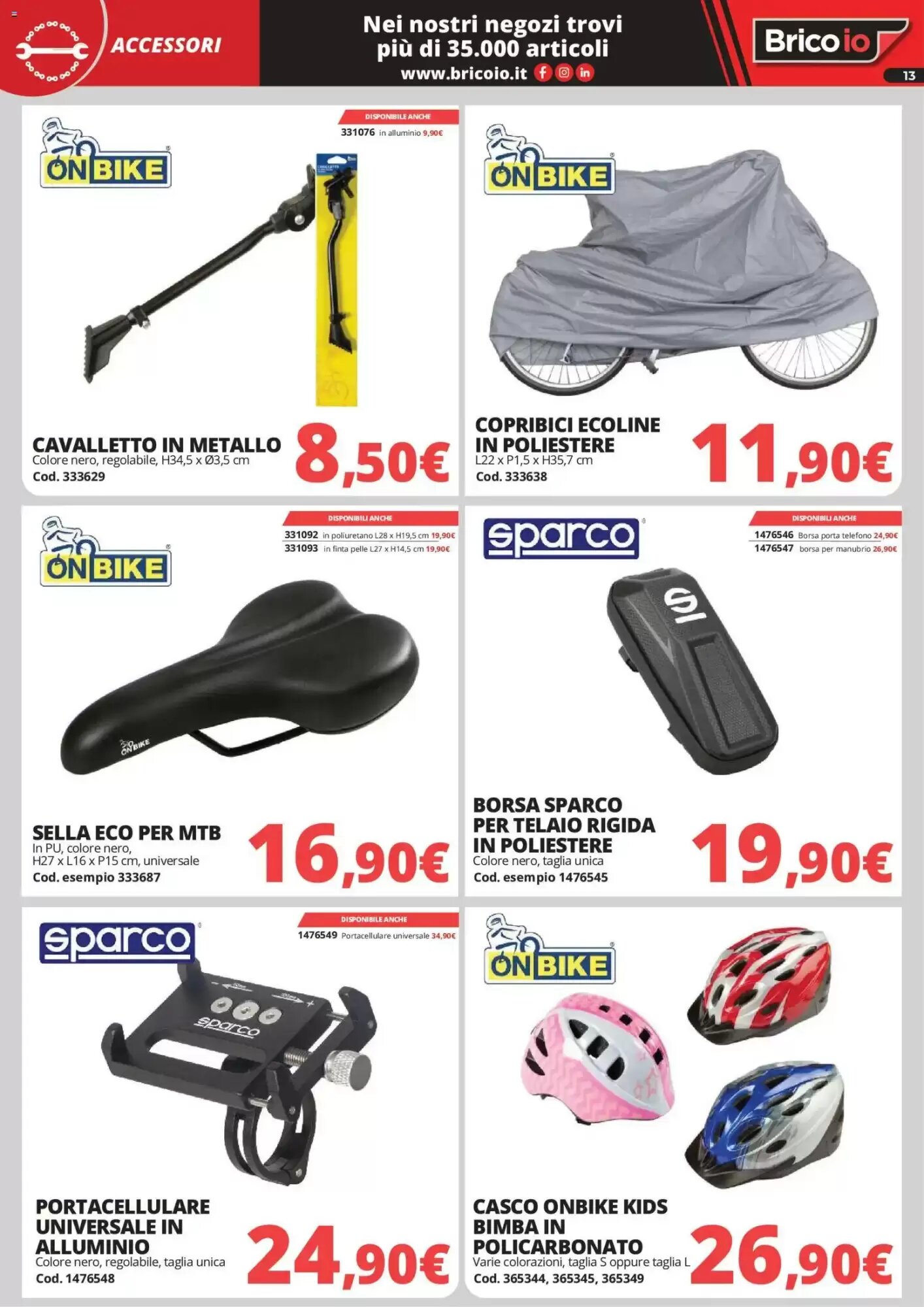Volantino promozionale Brico Io  valide dal 14/05/2026 - Pagina 13.