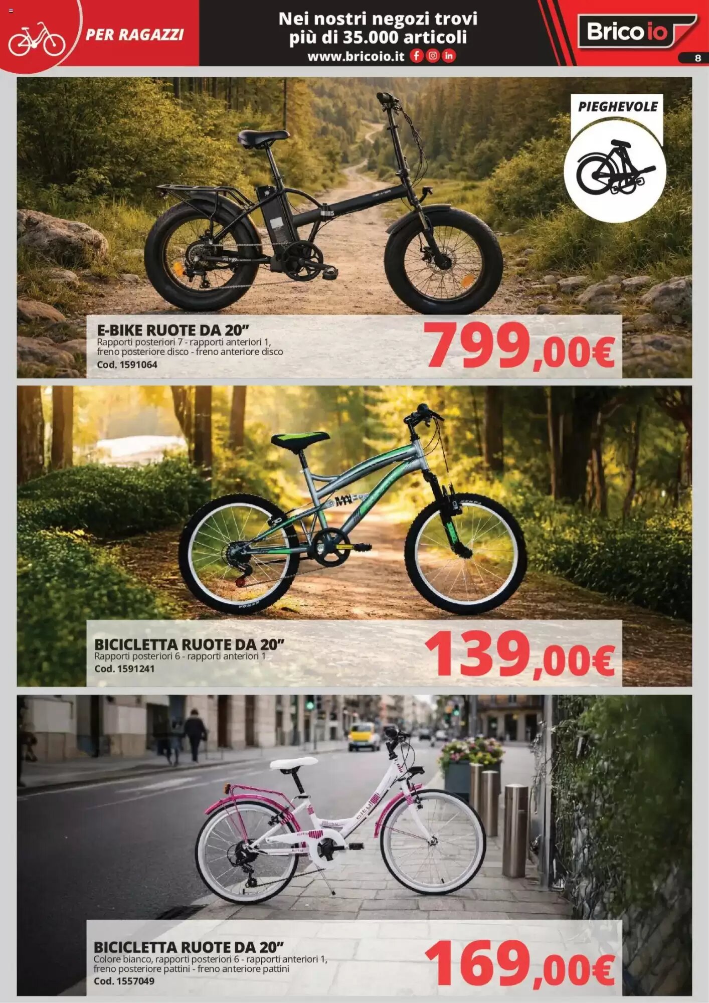 Volantino promozionale Brico Io  valide dal 14/05/2026 - Pagina 8.