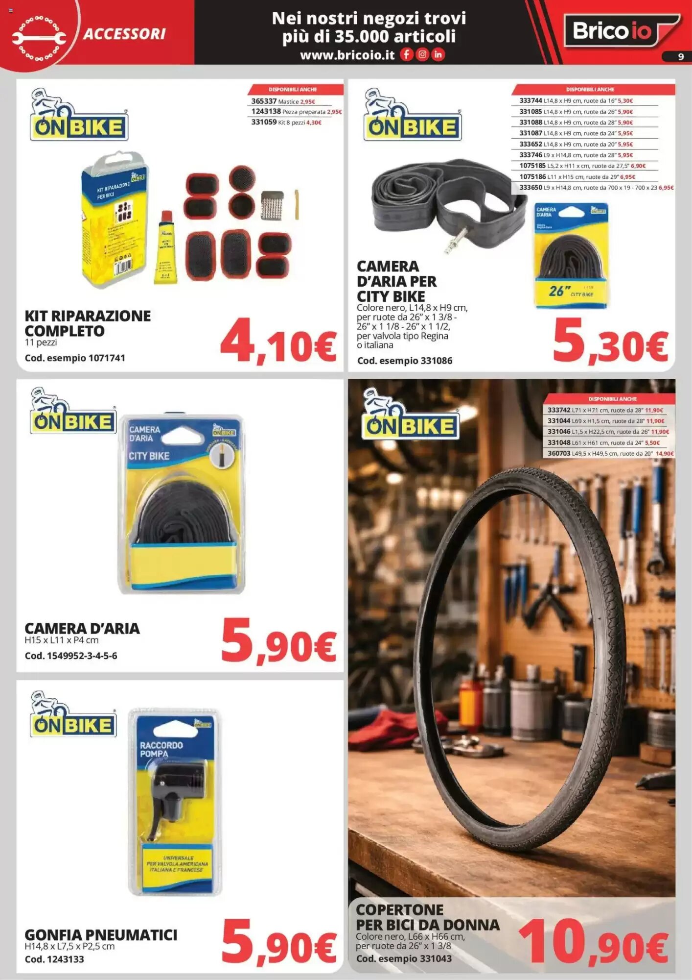 Volantino promozionale Brico Io  valide dal 14/05/2026 - Pagina 9.